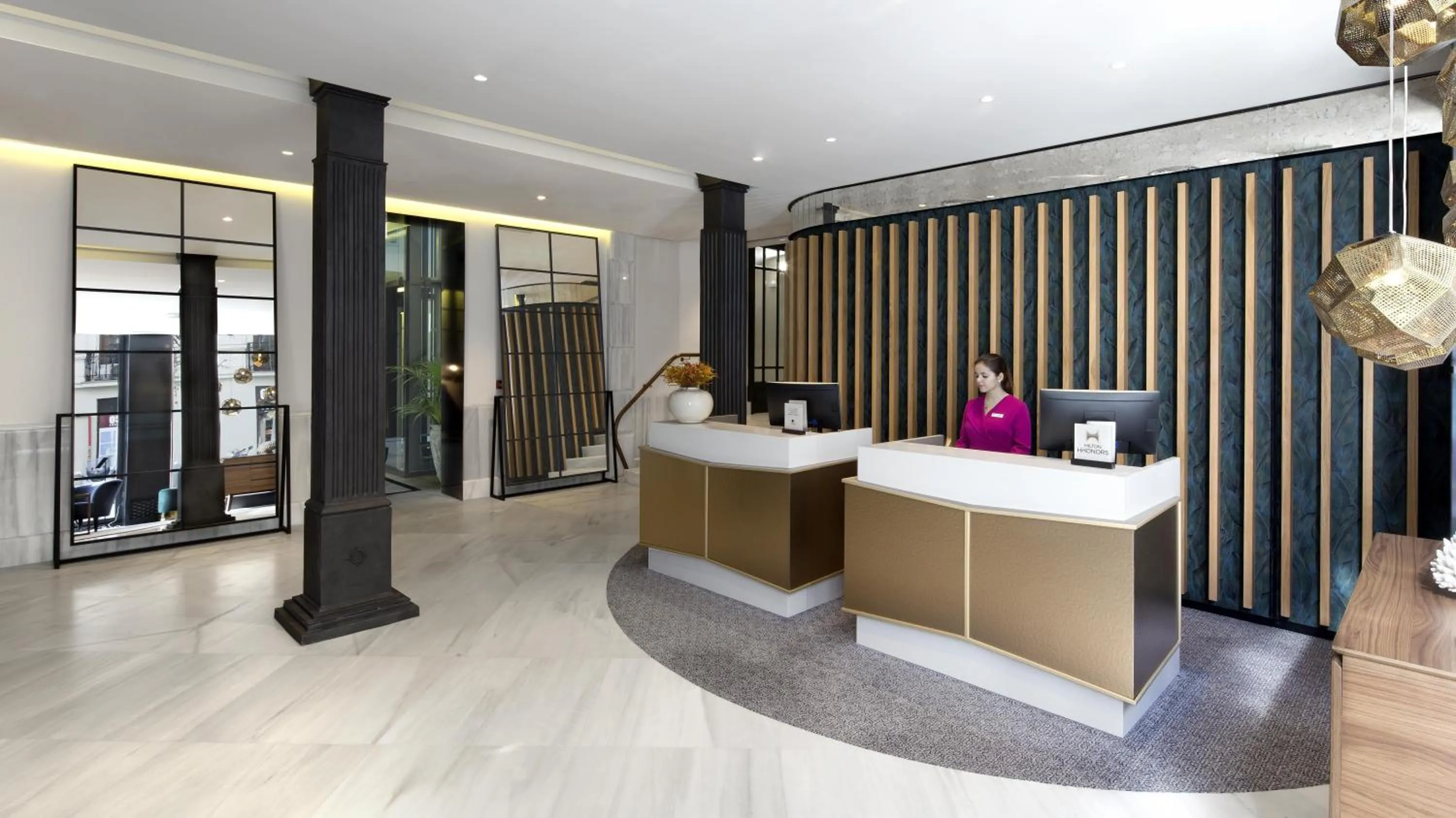 Lobby or reception in DoubleTree by Hilton Madrid-Prado