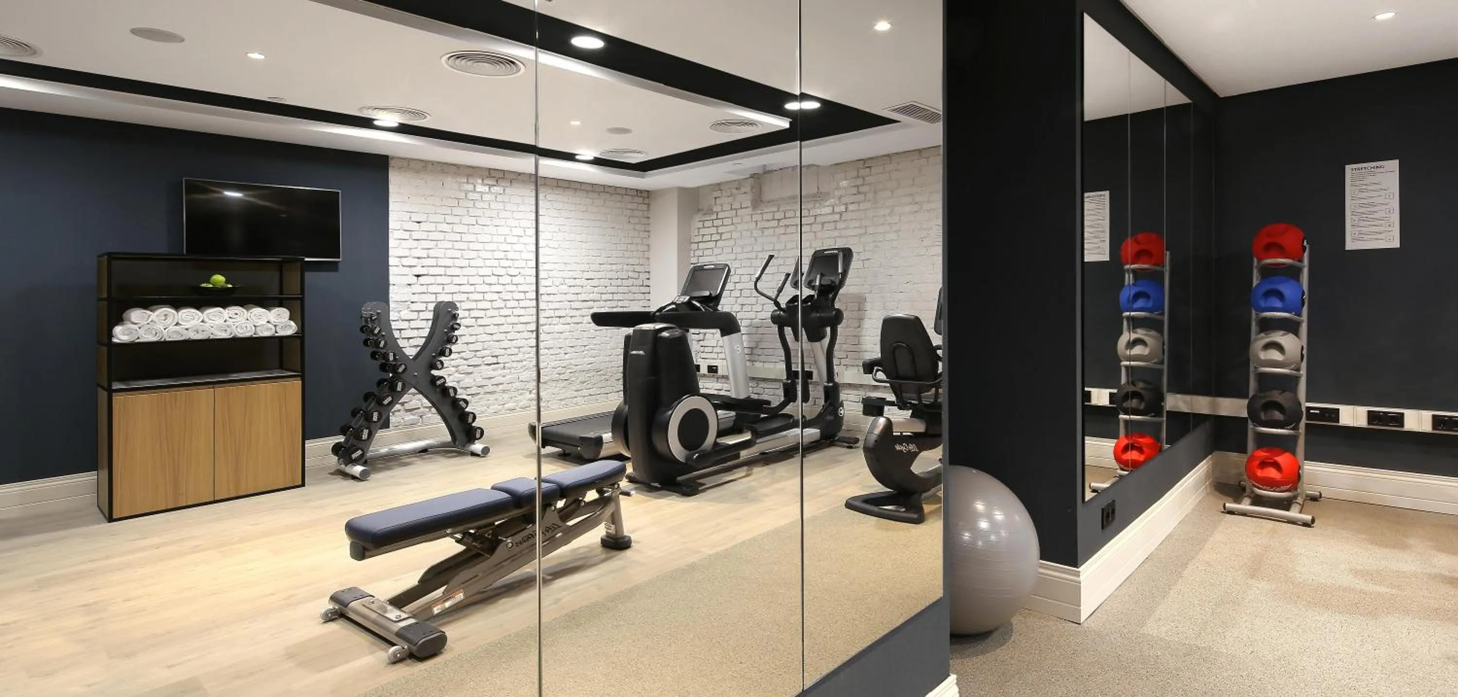 Fitness centre/facilities in DoubleTree by Hilton Madrid-Prado