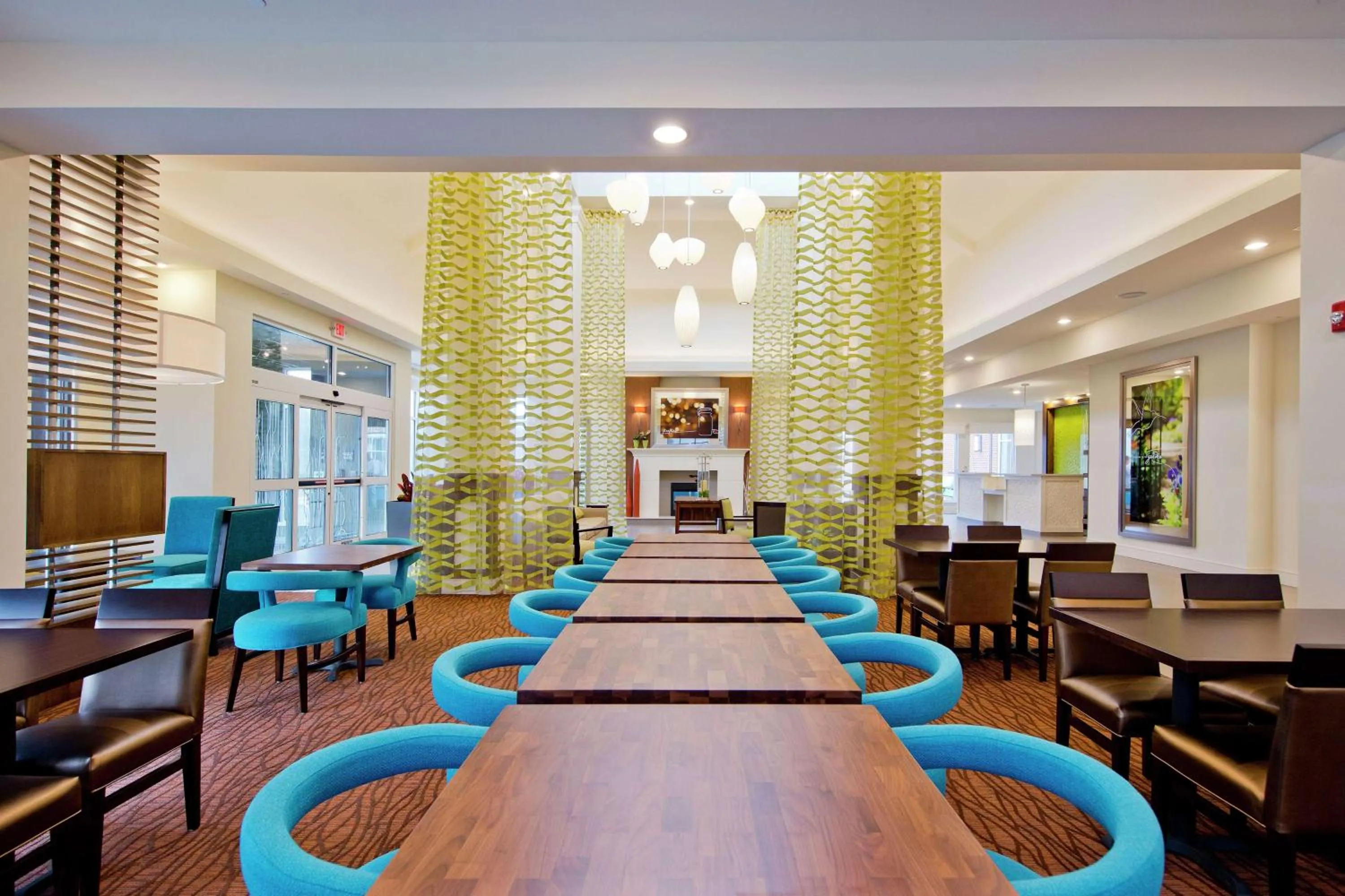 Lobby or reception in Hilton Garden Inn Martinsburg