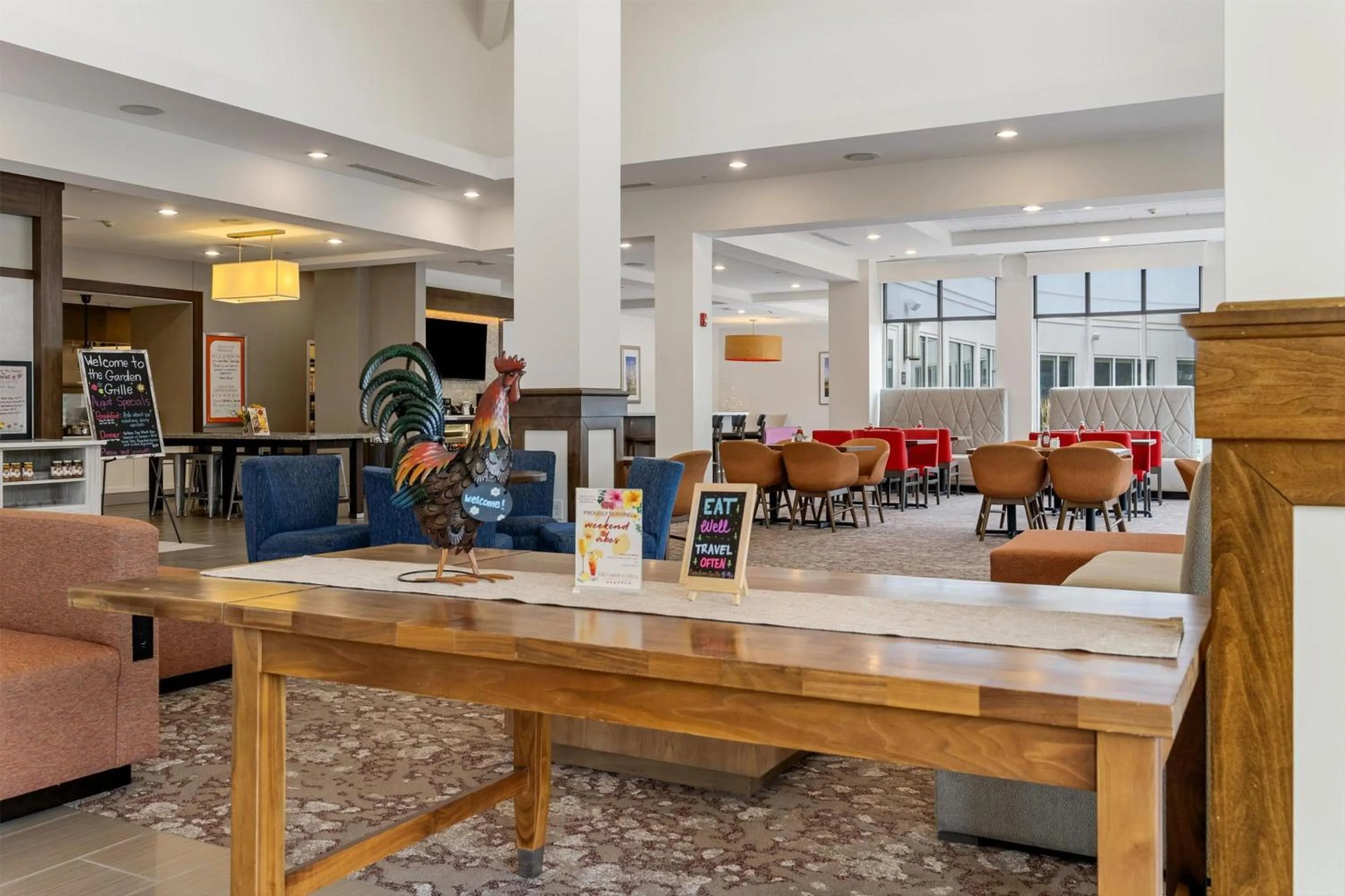 Lobby or reception in Hilton Garden Inn Martinsburg