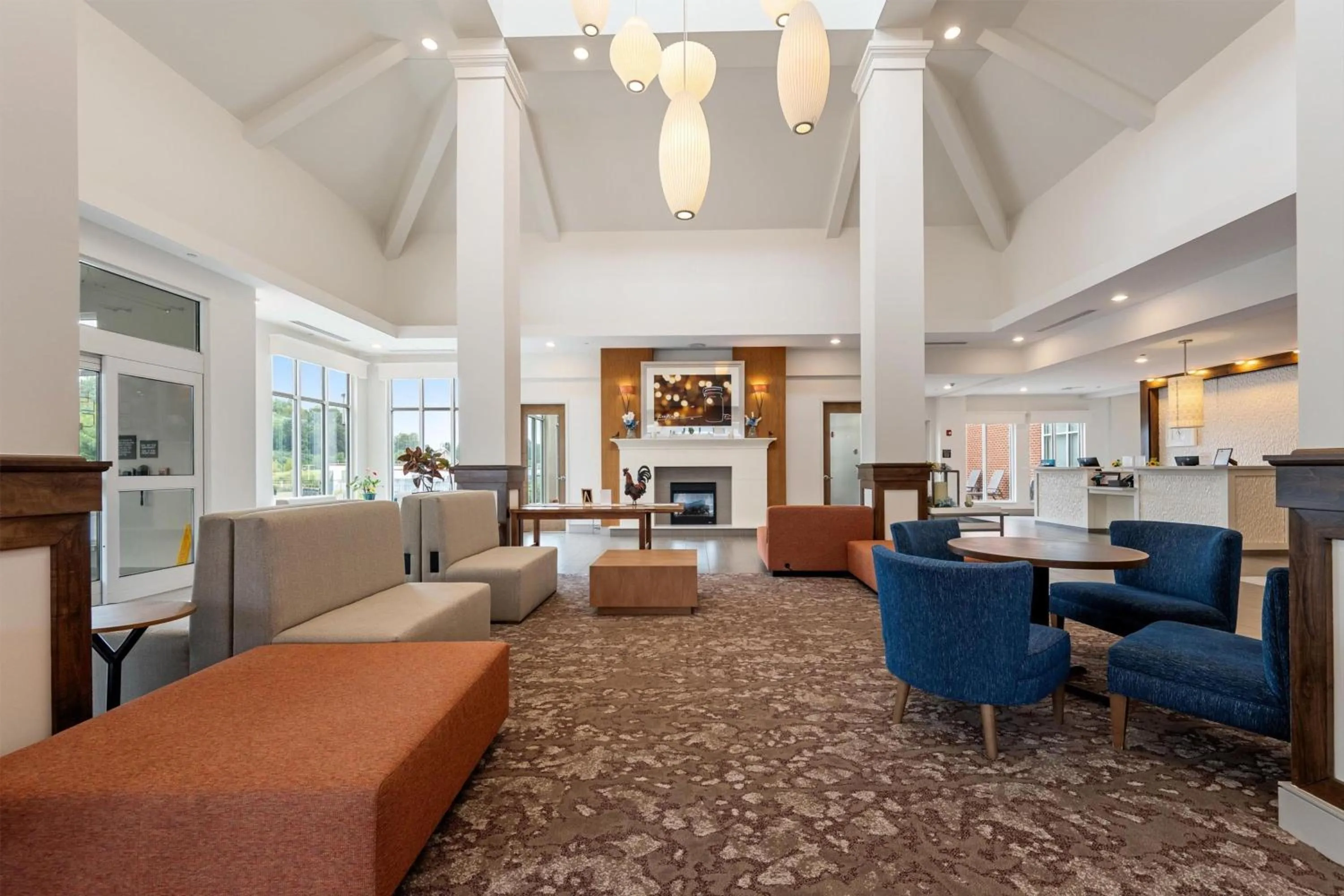 Lobby or reception in Hilton Garden Inn Martinsburg