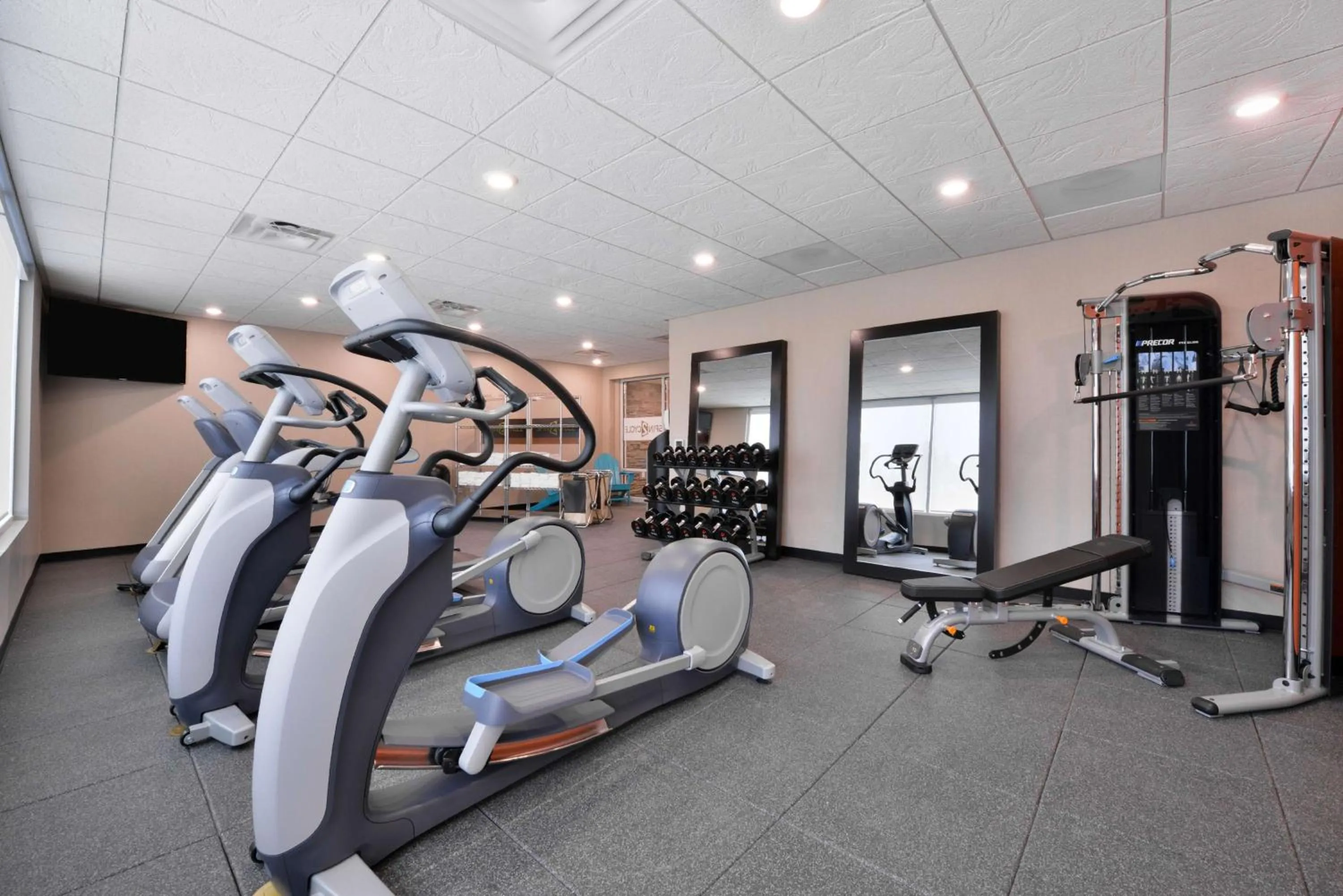 Fitness centre/facilities in Home2 Suites By Hilton DuPont