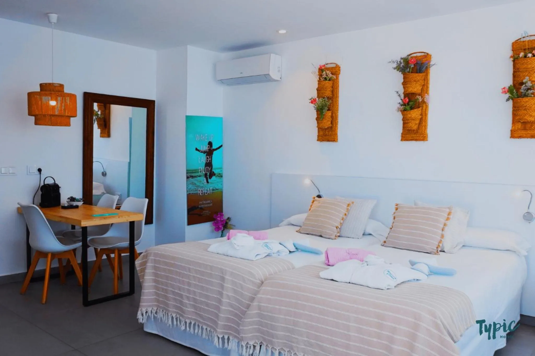 Bed in Typic Marina Playa - Adults Only