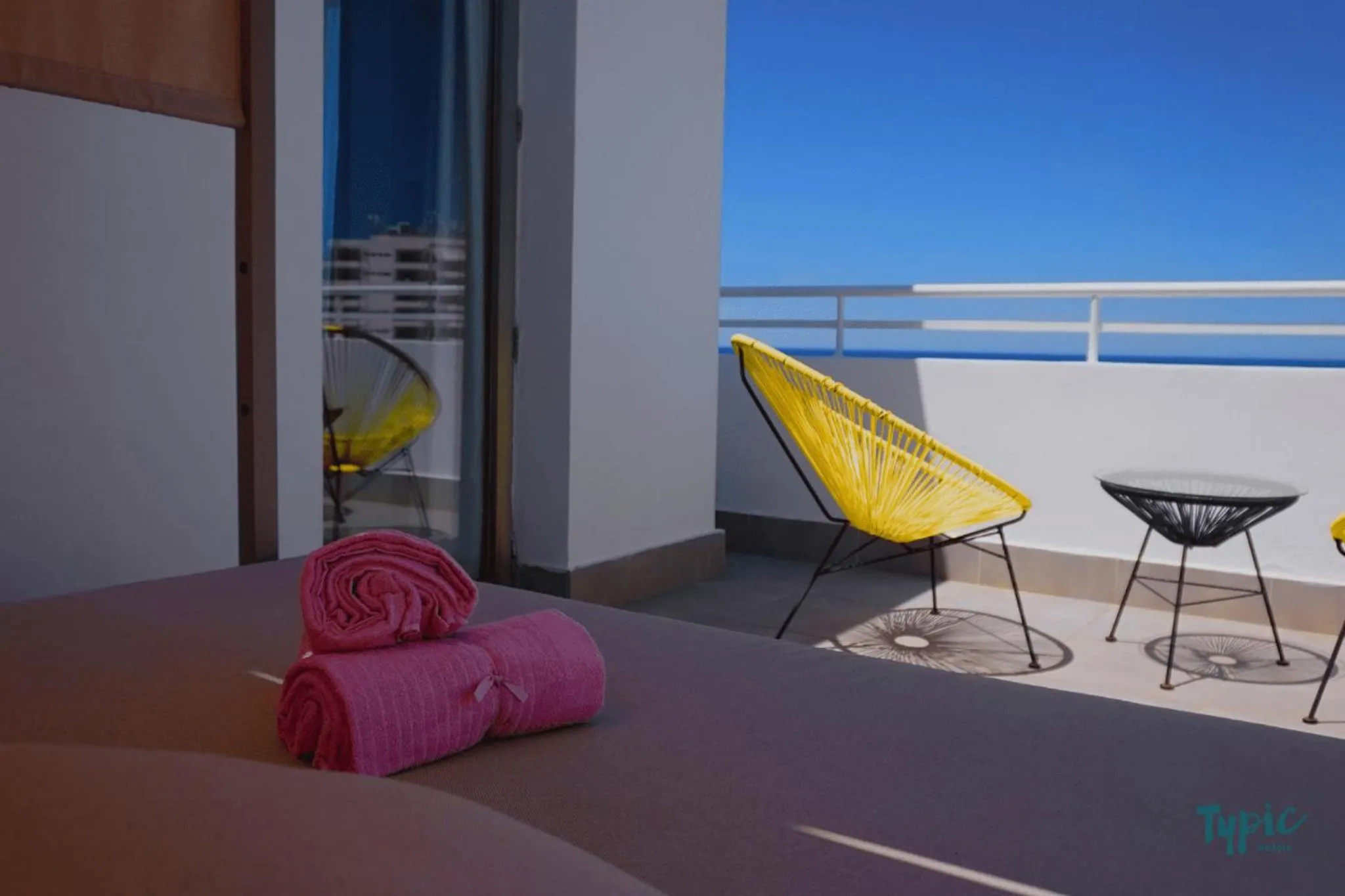 Balcony/Terrace in Typic Marina Playa - Adults Only