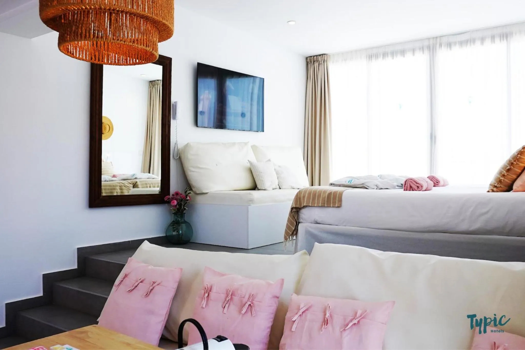 Bed in Typic Marina Playa - Adults Only