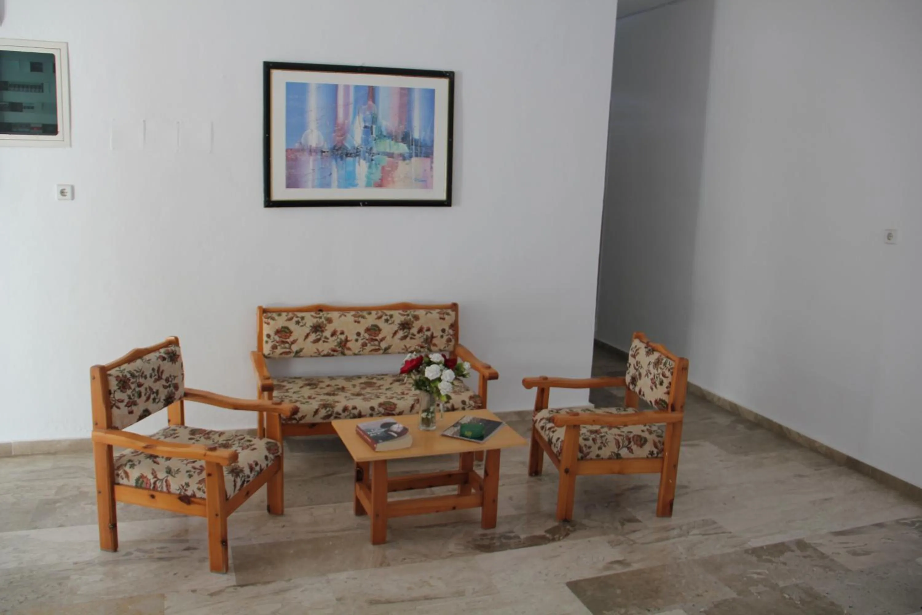 Lobby or reception in Hotel Alkyon