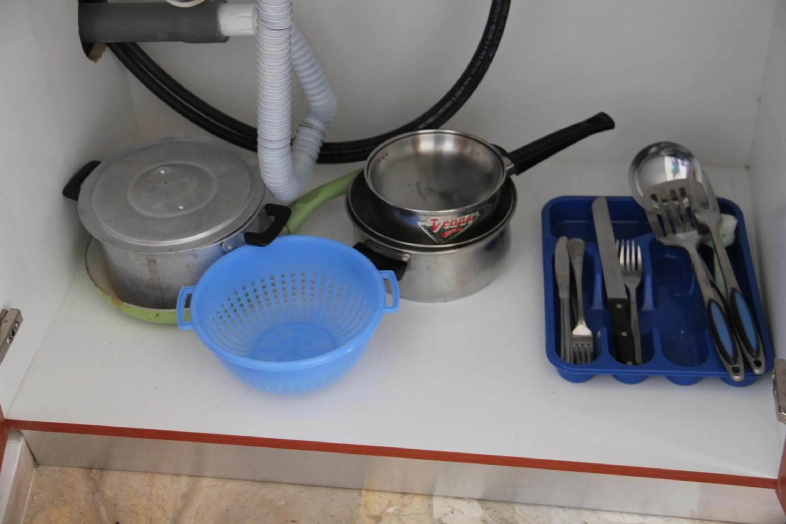 Kitchen or kitchenette in Hotel Alkyon