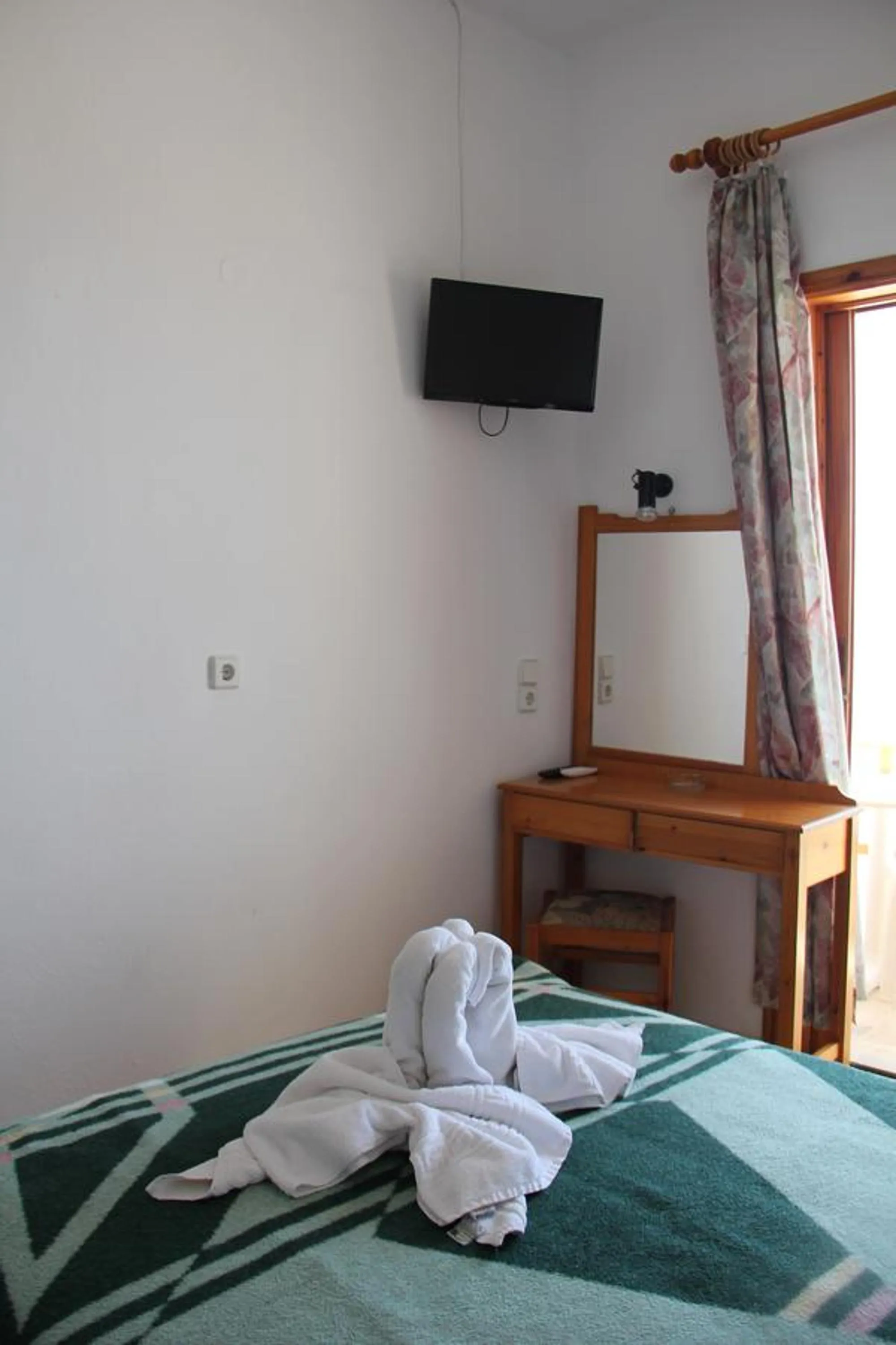 Bedroom, Bed in Hotel Alkyon
