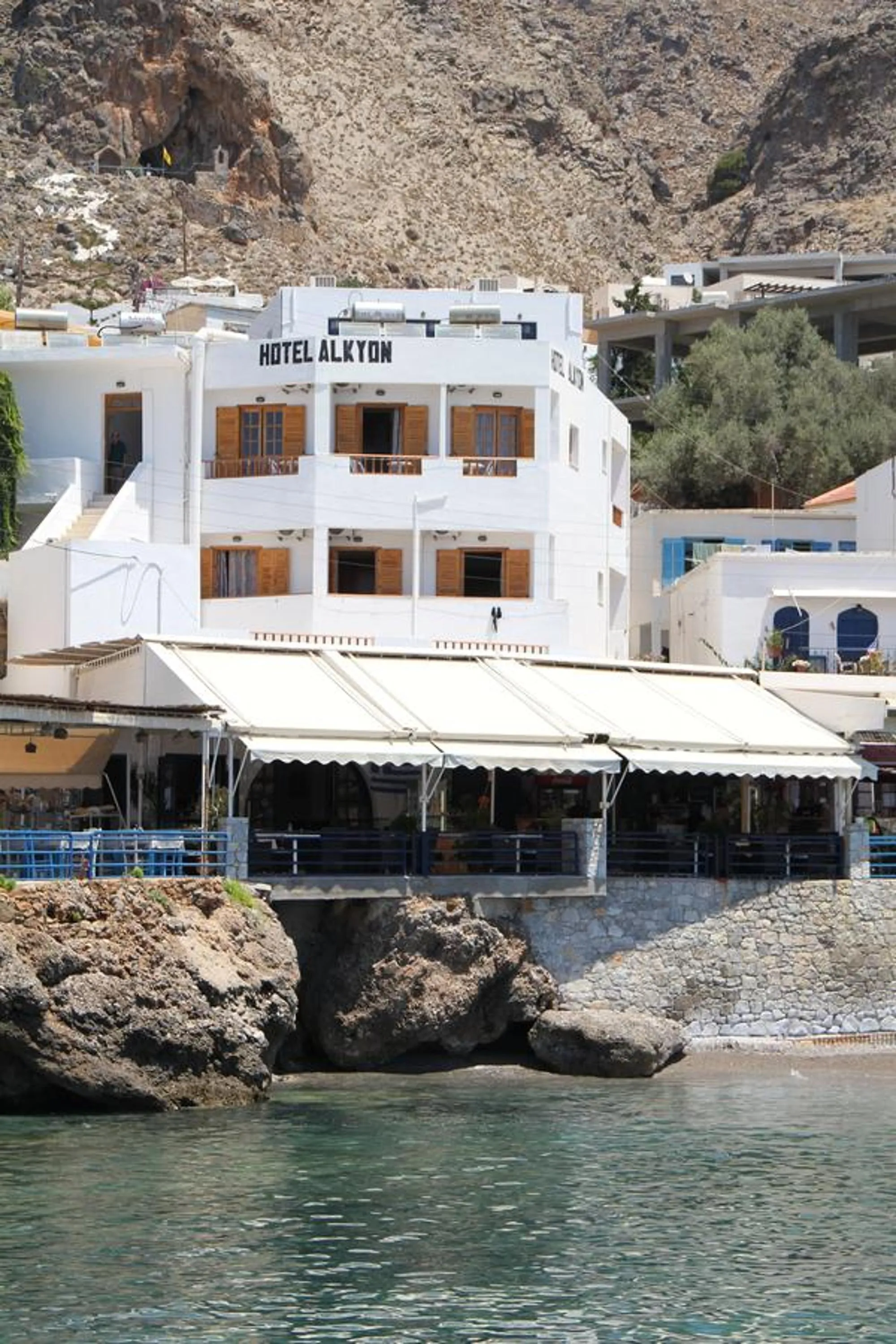 Facade/entrance in Hotel Alkyon