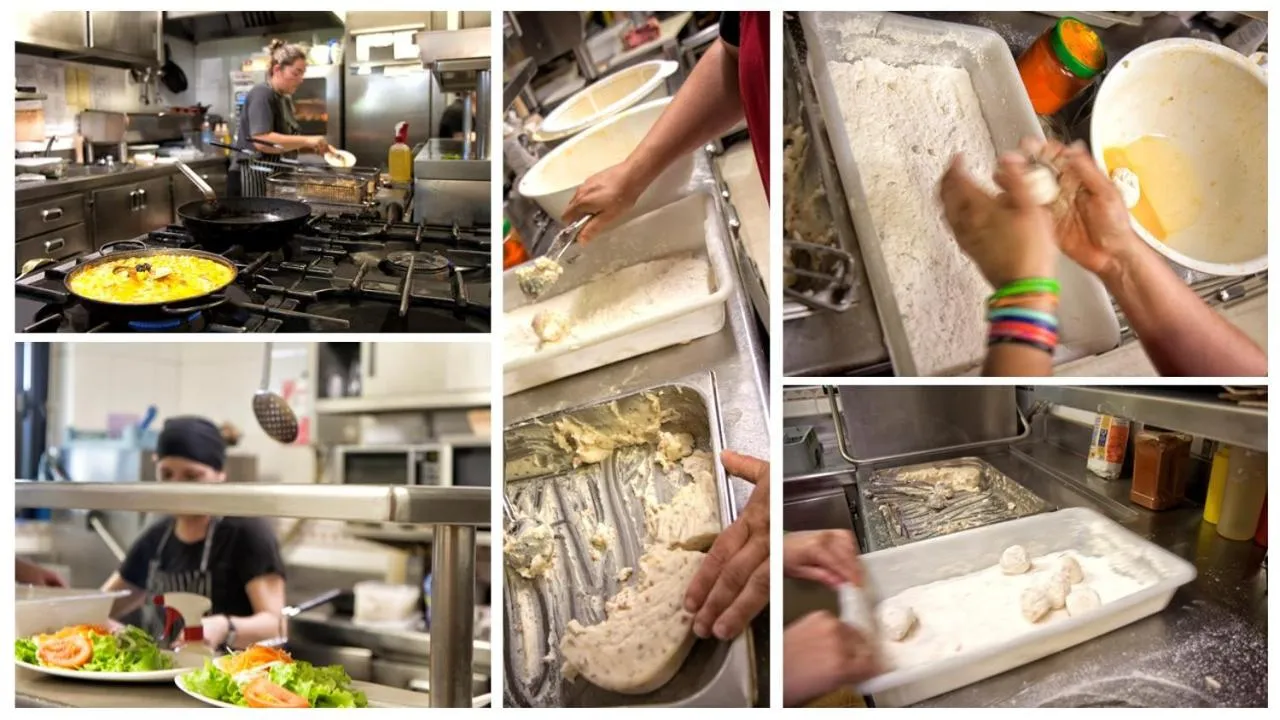 Food close-up in Hotel Aitana