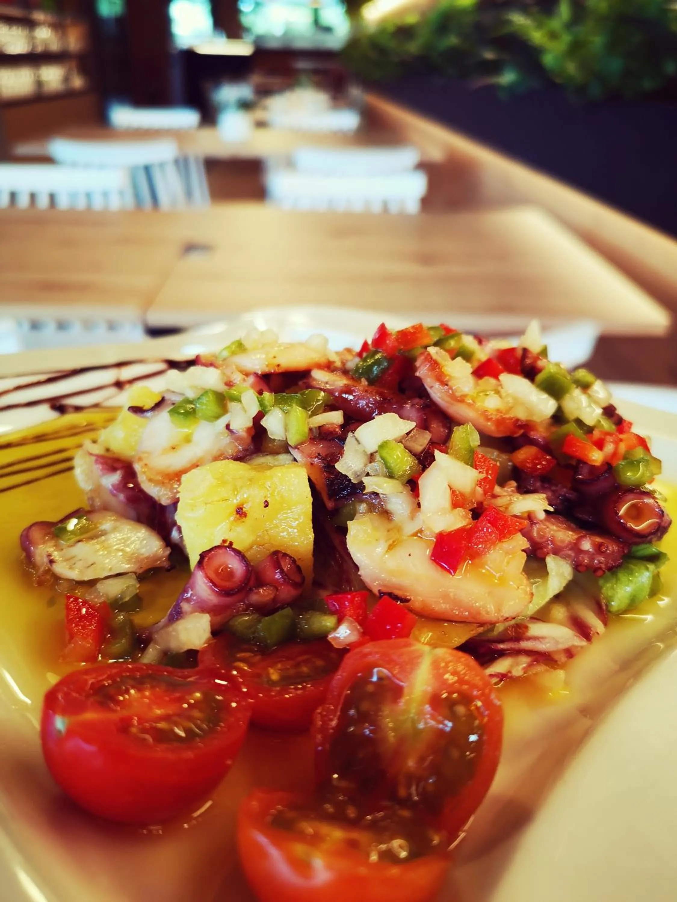 Food close-up in Hotel Aitana