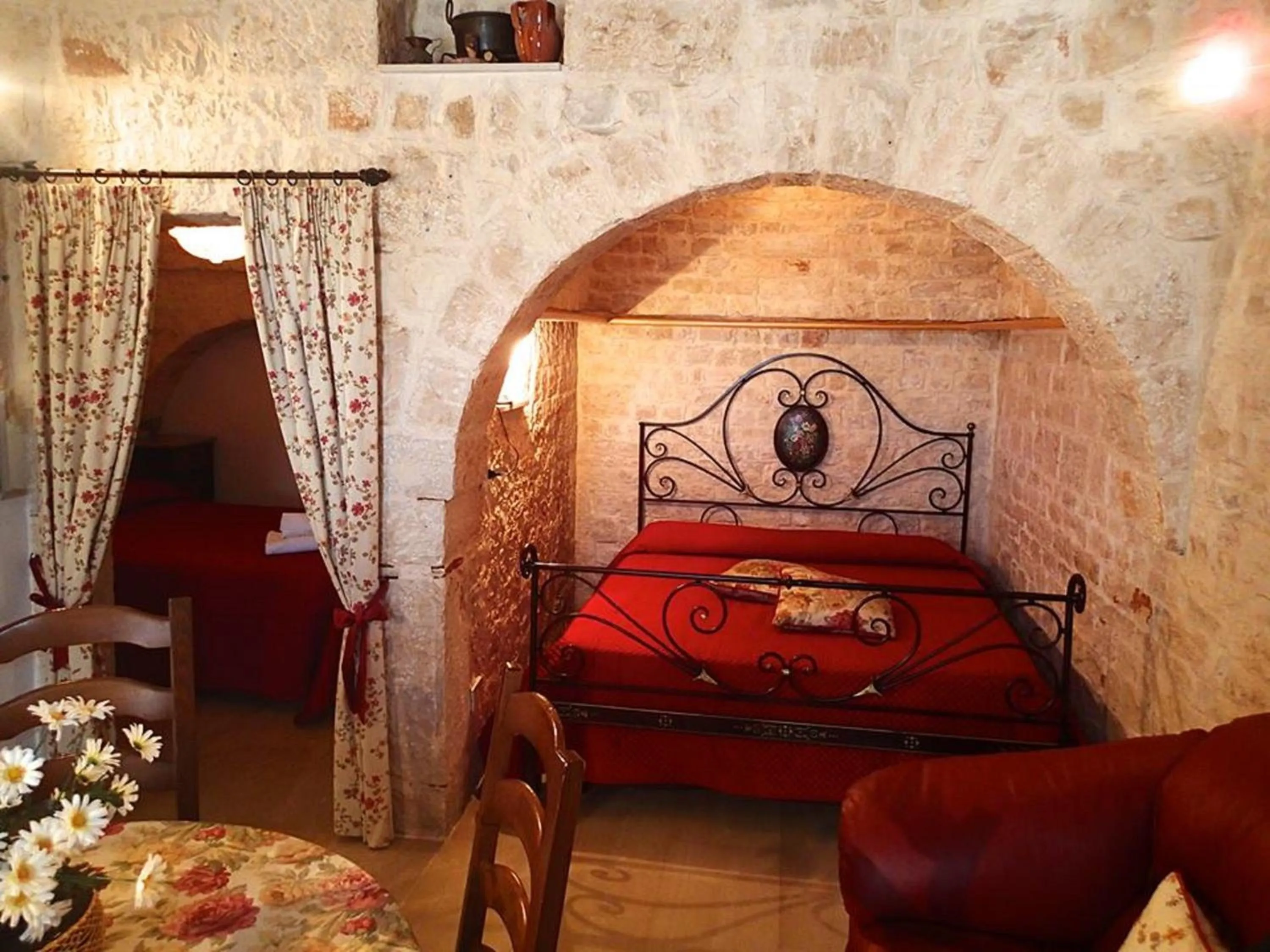 Bed in Trulli e Puglia Resort