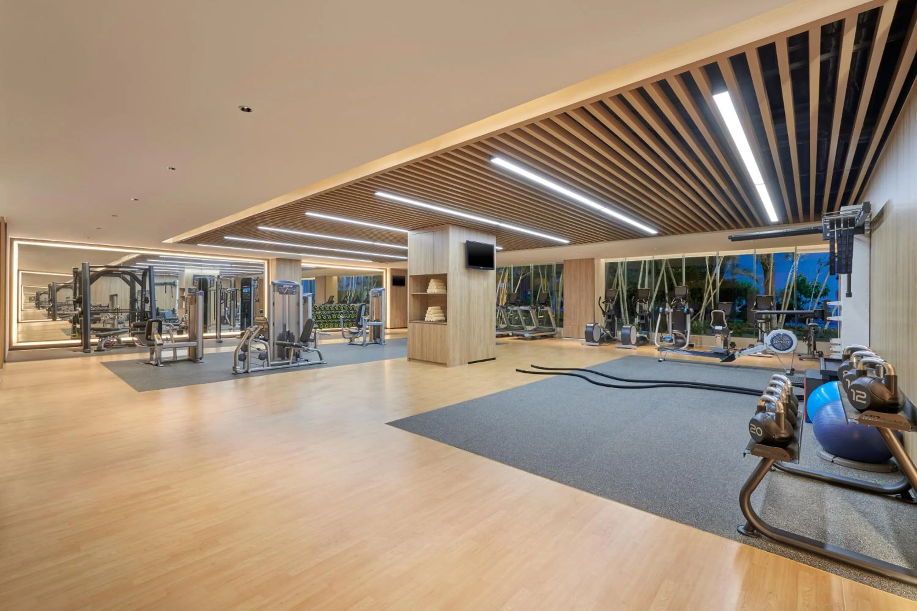 Fitness centre/facilities in Hilton Guangzhou Science City