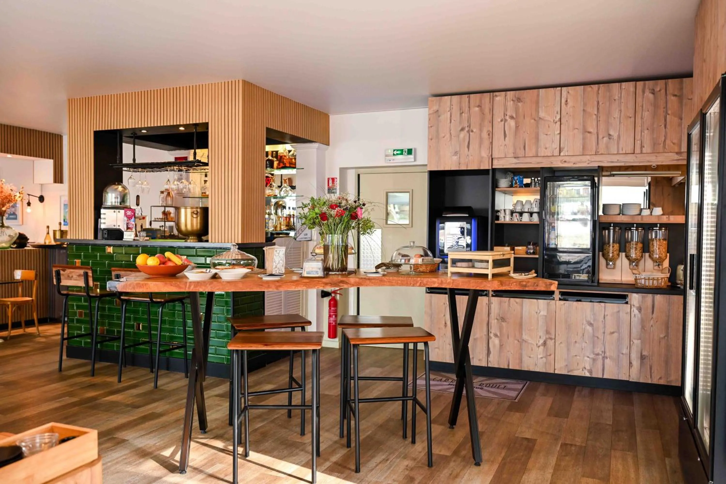 Buffet breakfast in Hotel La Tuiliere