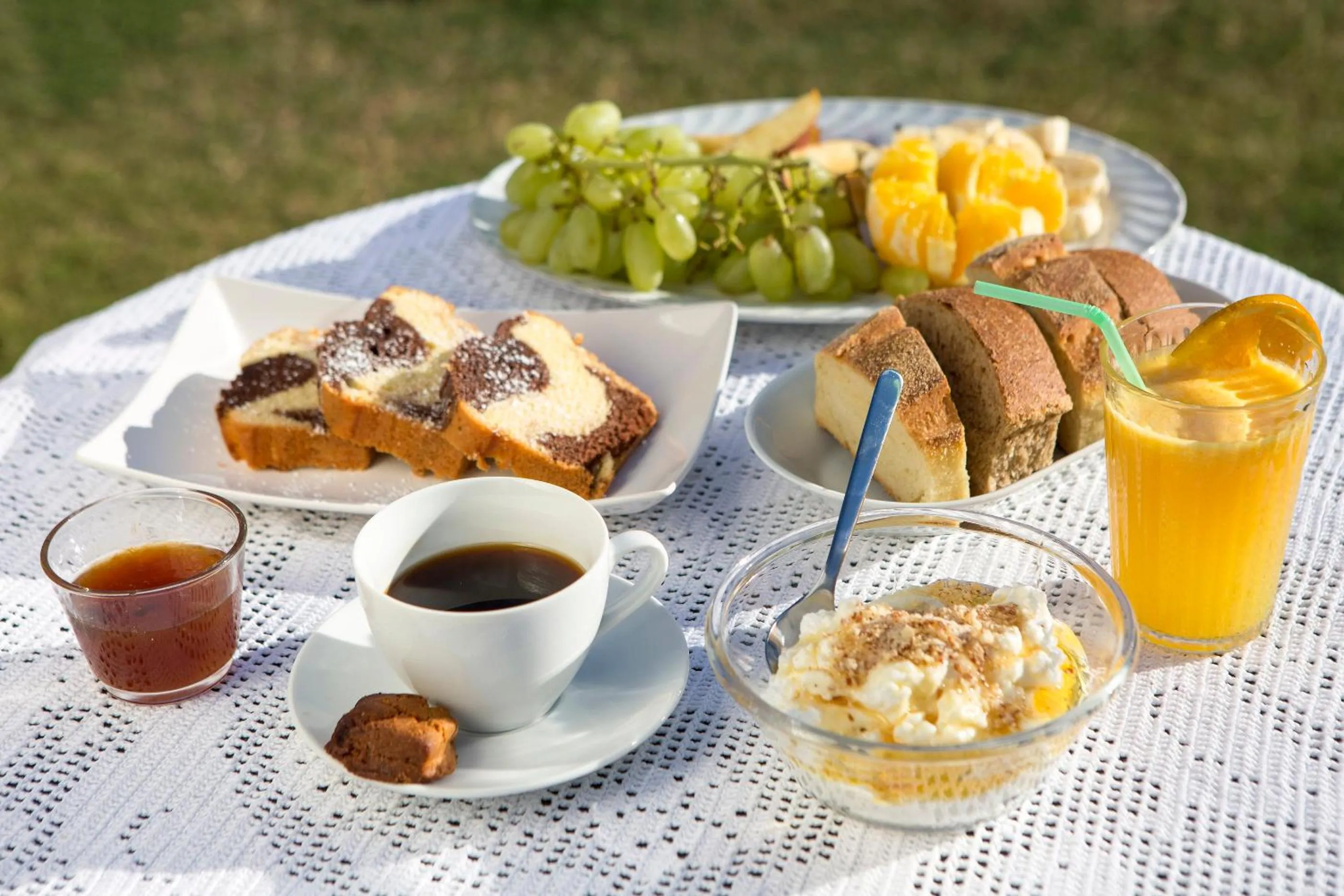 Breakfast in Anemomiloi Andros