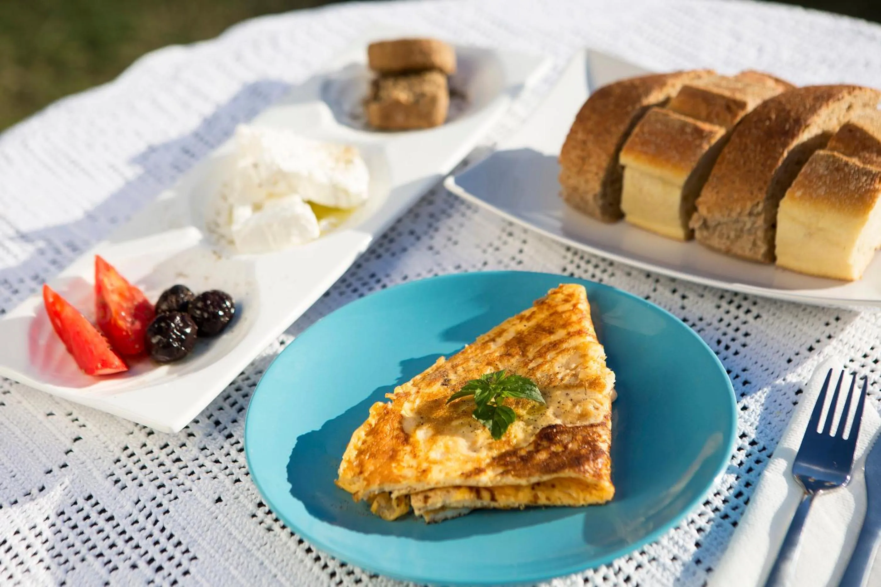 Breakfast in Anemomiloi Andros