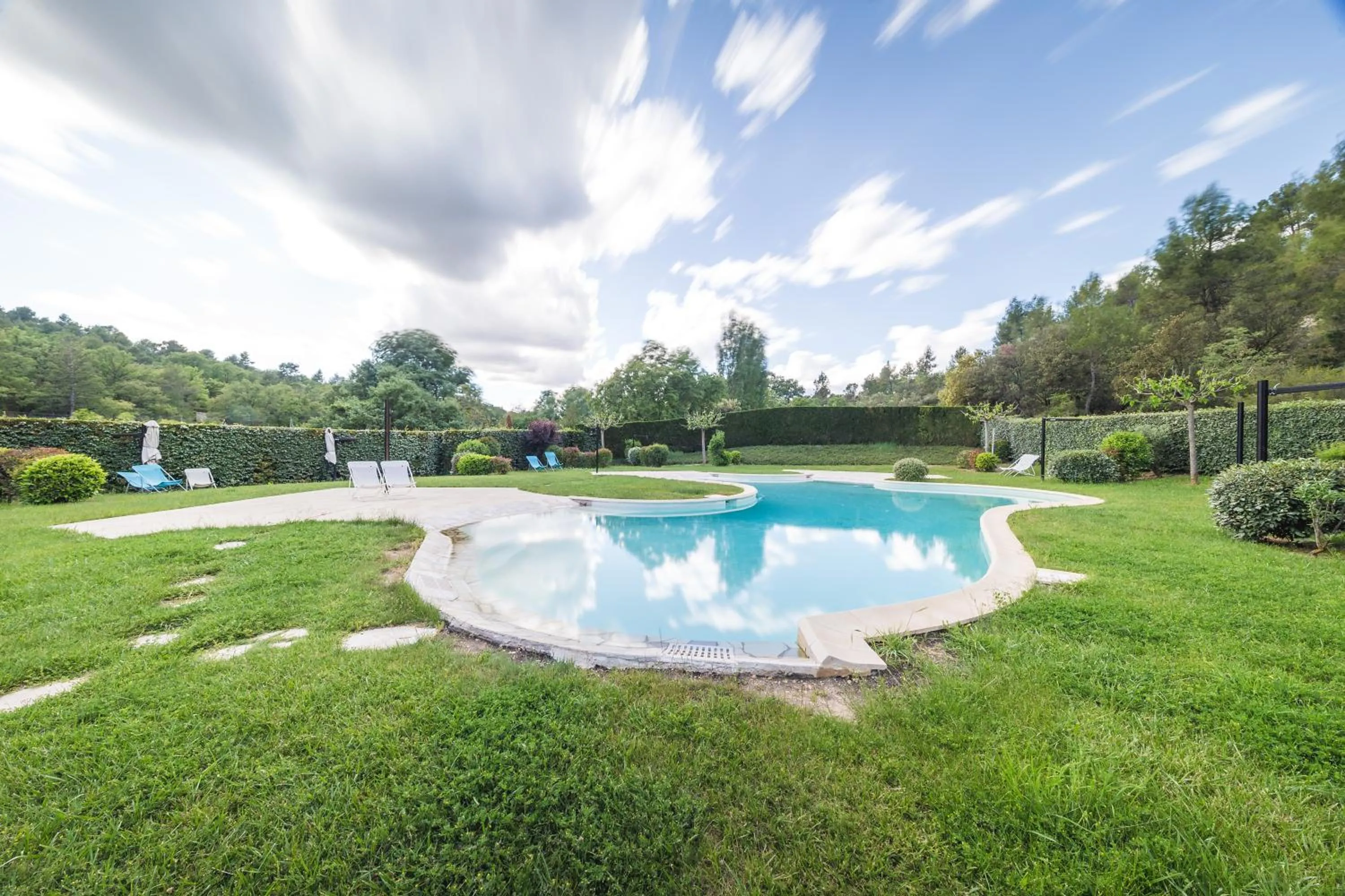 Swimming pool in Le Relais Du Grand Logis