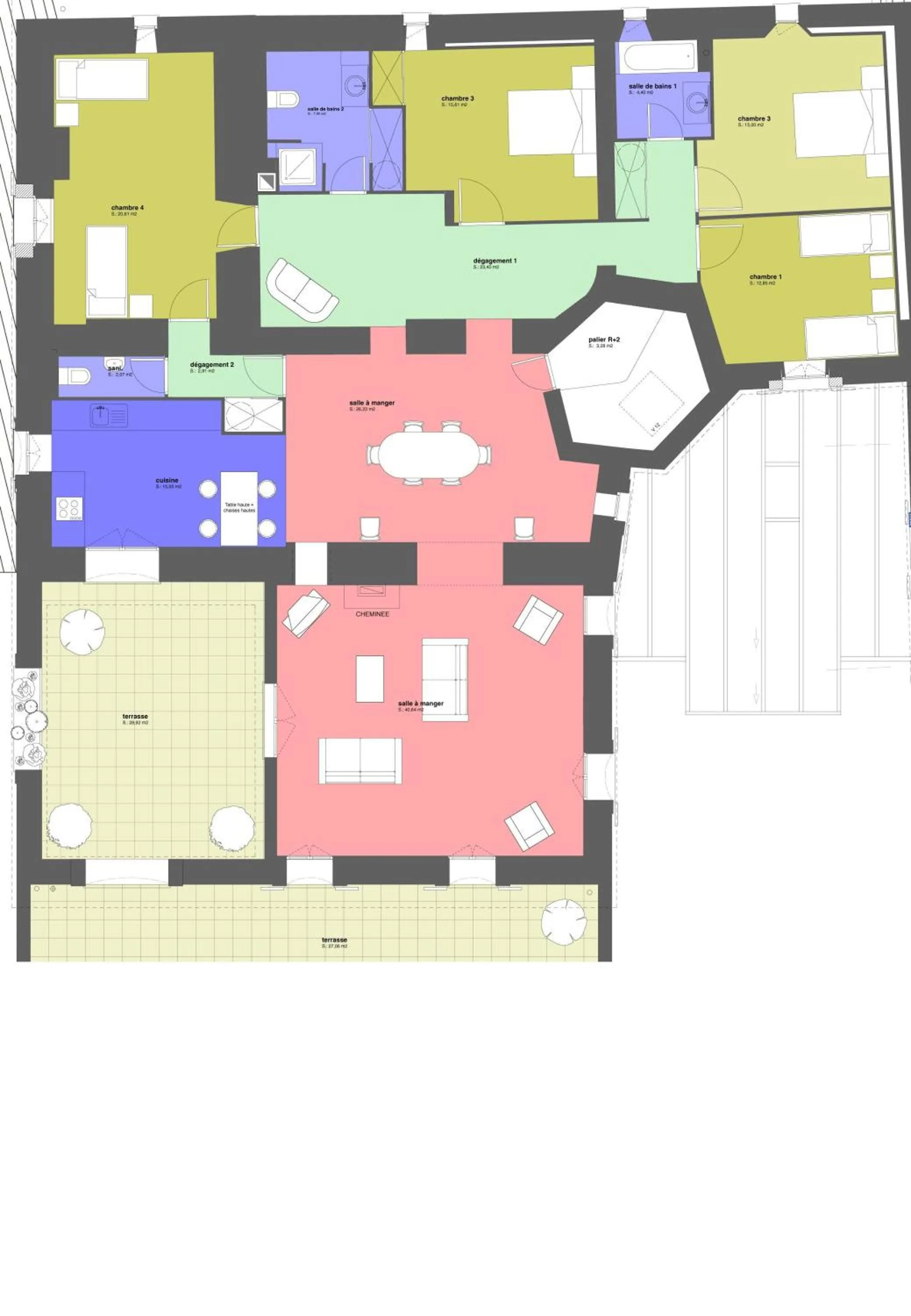 Floor plan in Le Relais Du Grand Logis