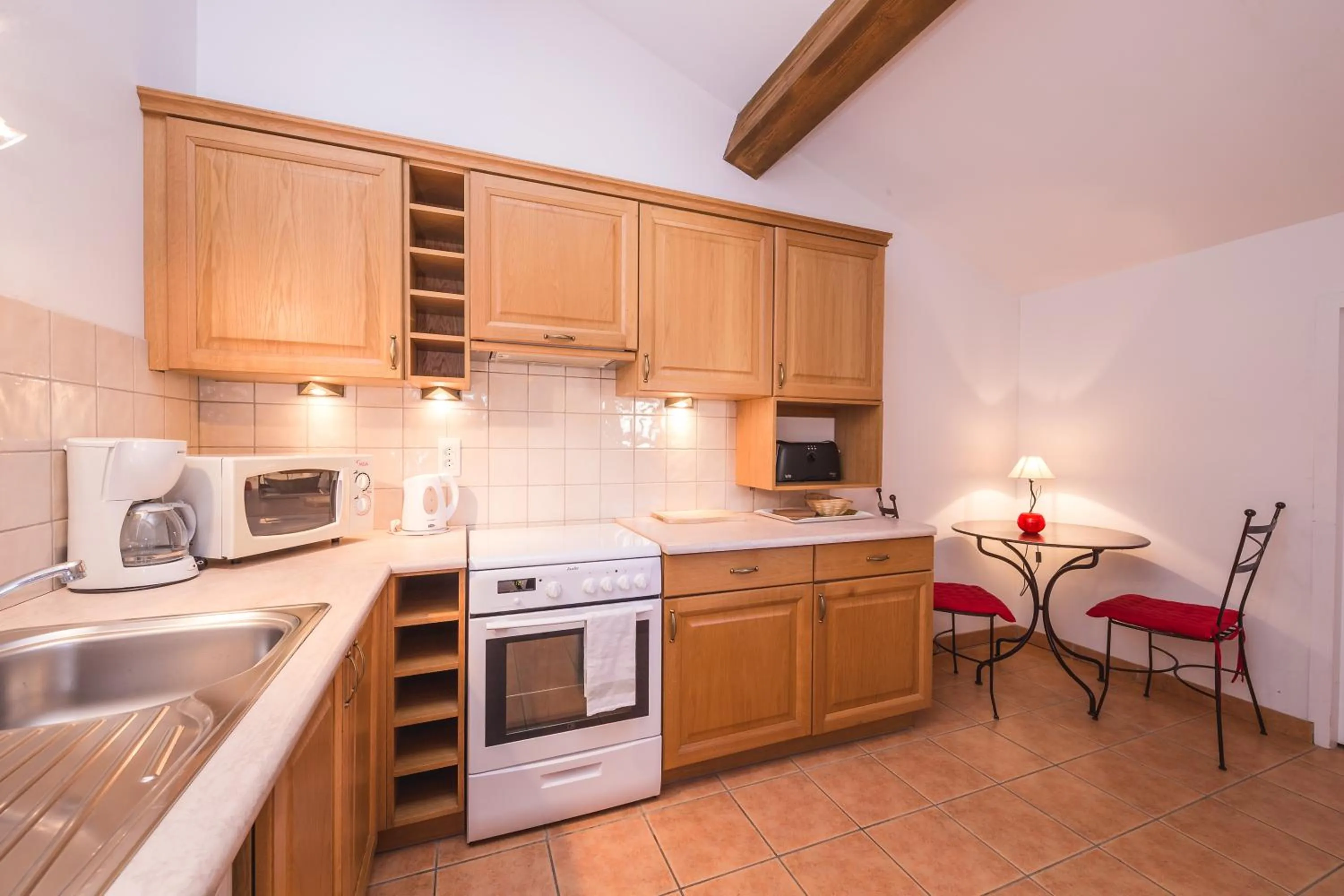 Kitchen or kitchenette in Le Relais Du Grand Logis