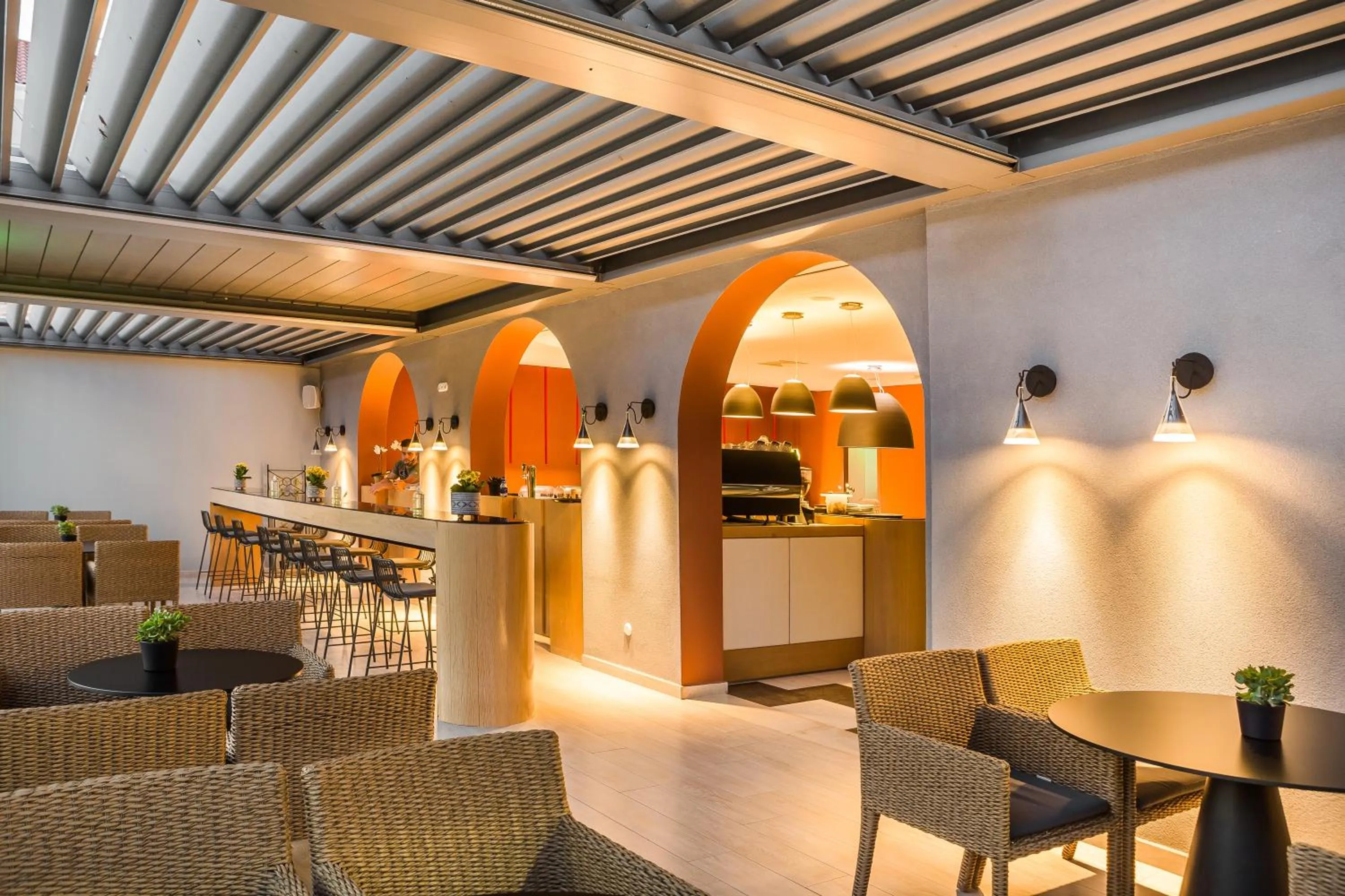 Lounge or bar in Aenos Hotel