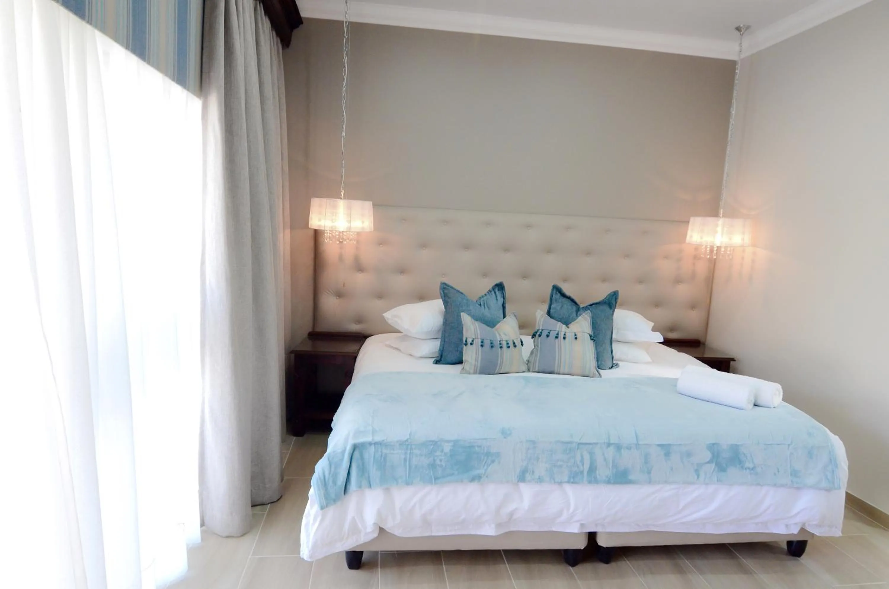 Decorative detail, Bed in Abella Bed and Breakfast