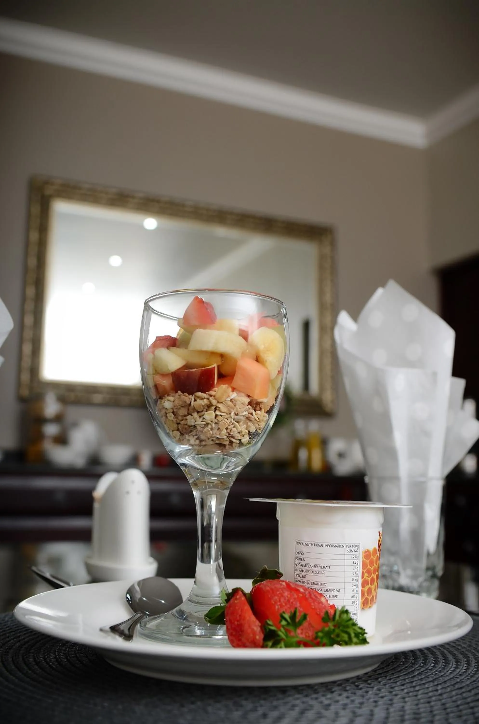 Food close-up in Abella Bed and Breakfast