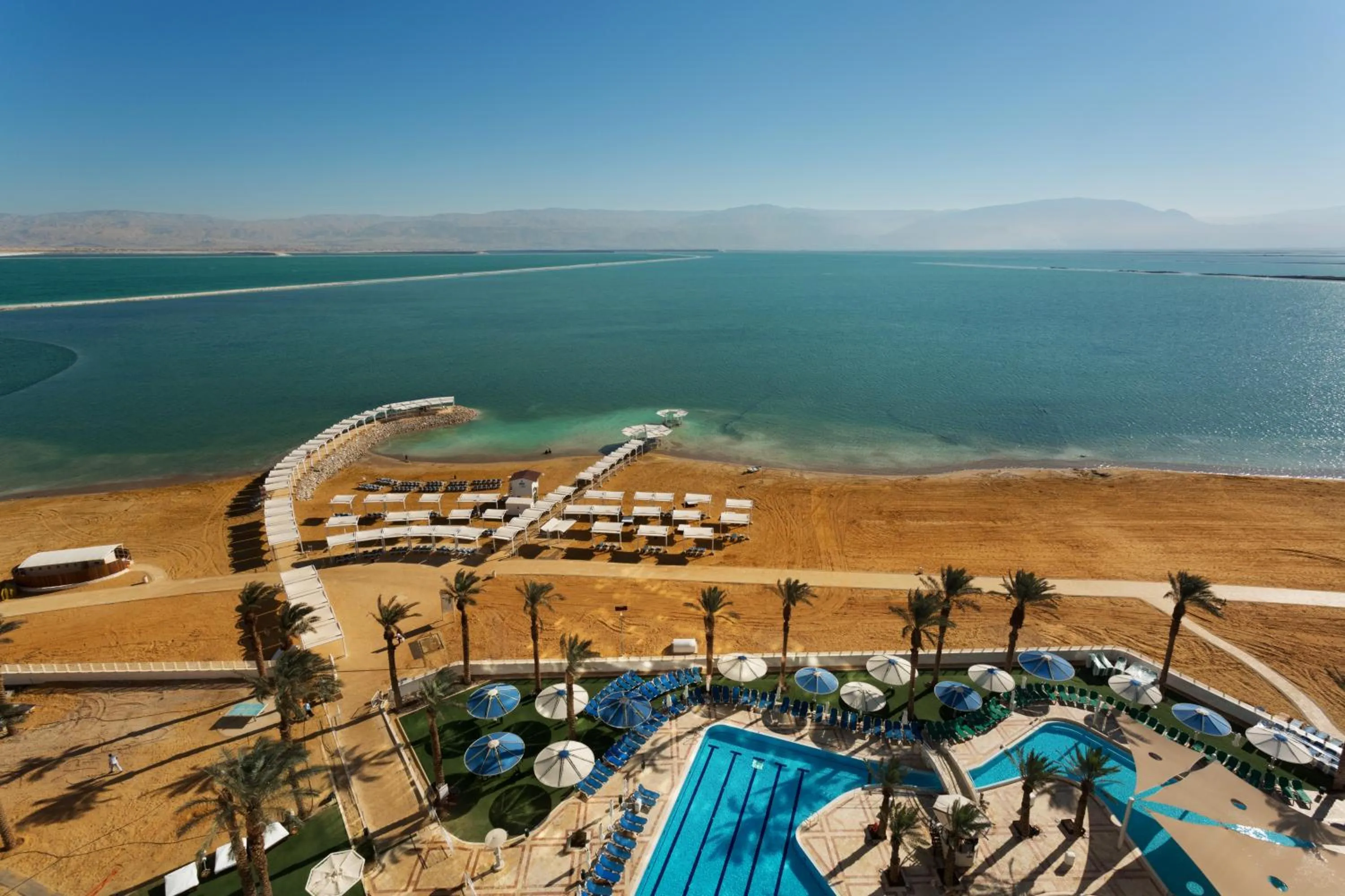 Bird's eye view in Vert Dead Sea by AFI Hotels