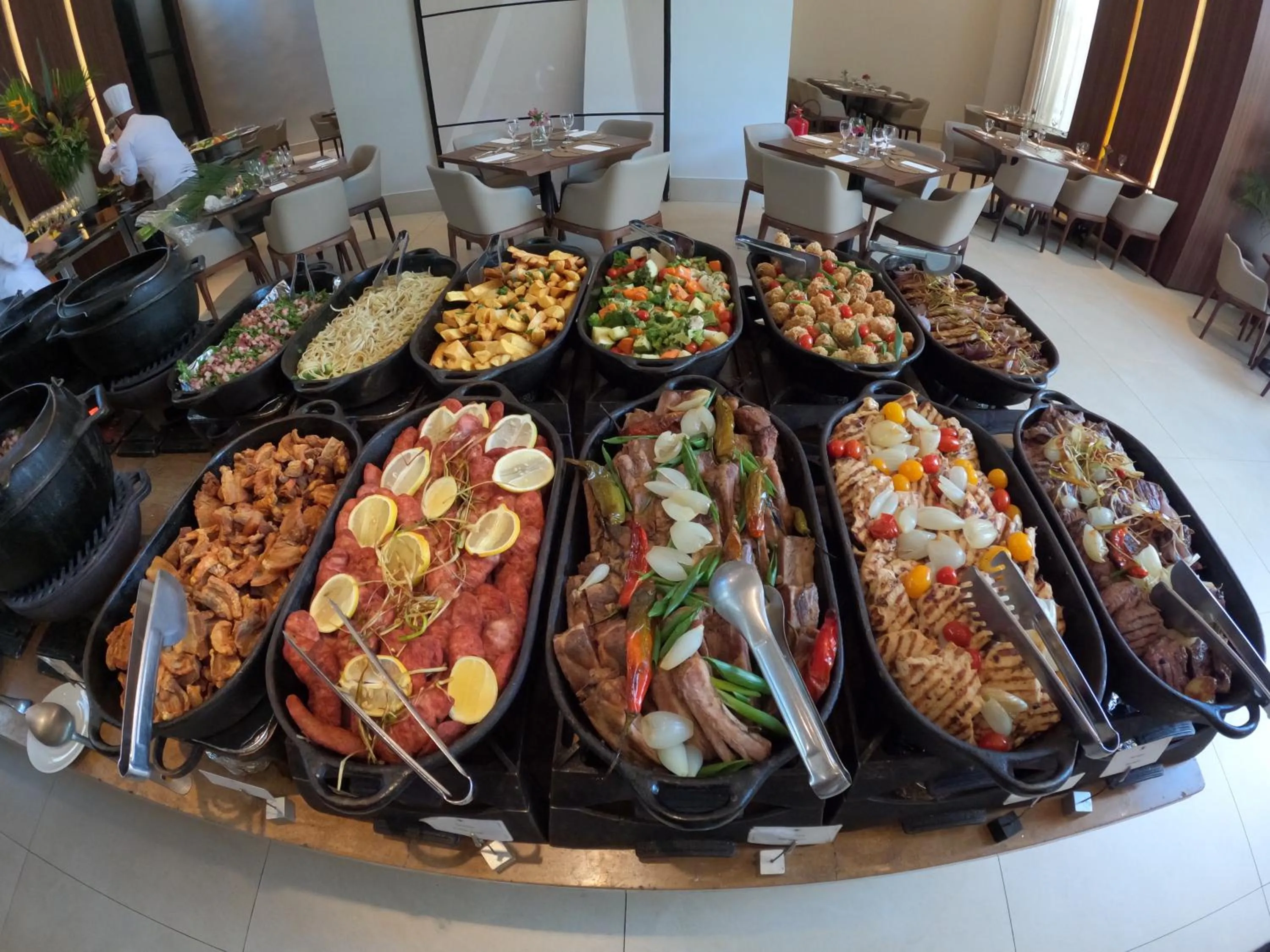 Restaurant/places to eat in Wyndham Sao Paulo Ibirapuera Convention Plaza