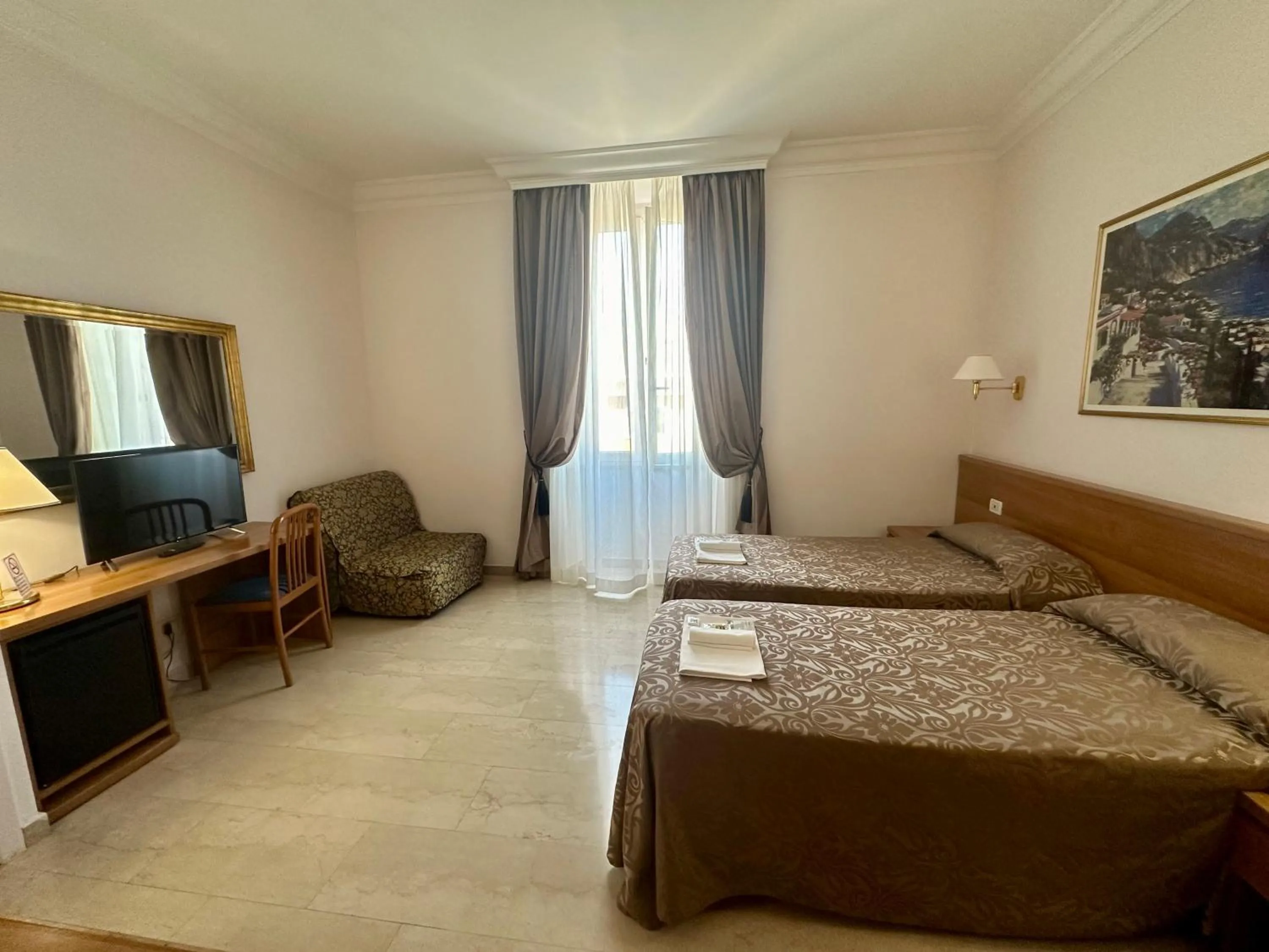 Bed in Hotel Principe Di Piemonte