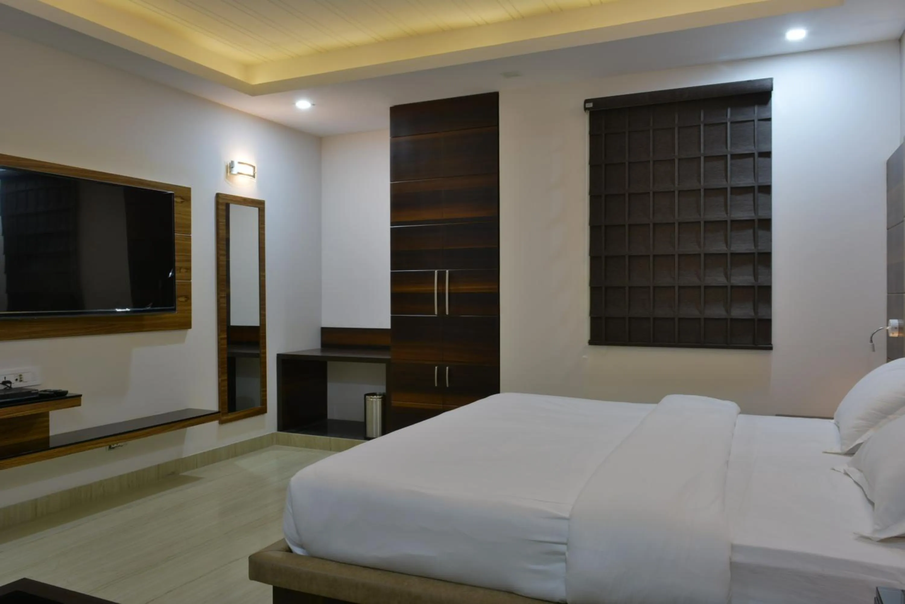 TV and multimedia, Bed in Hotel Tara Palace Redfort