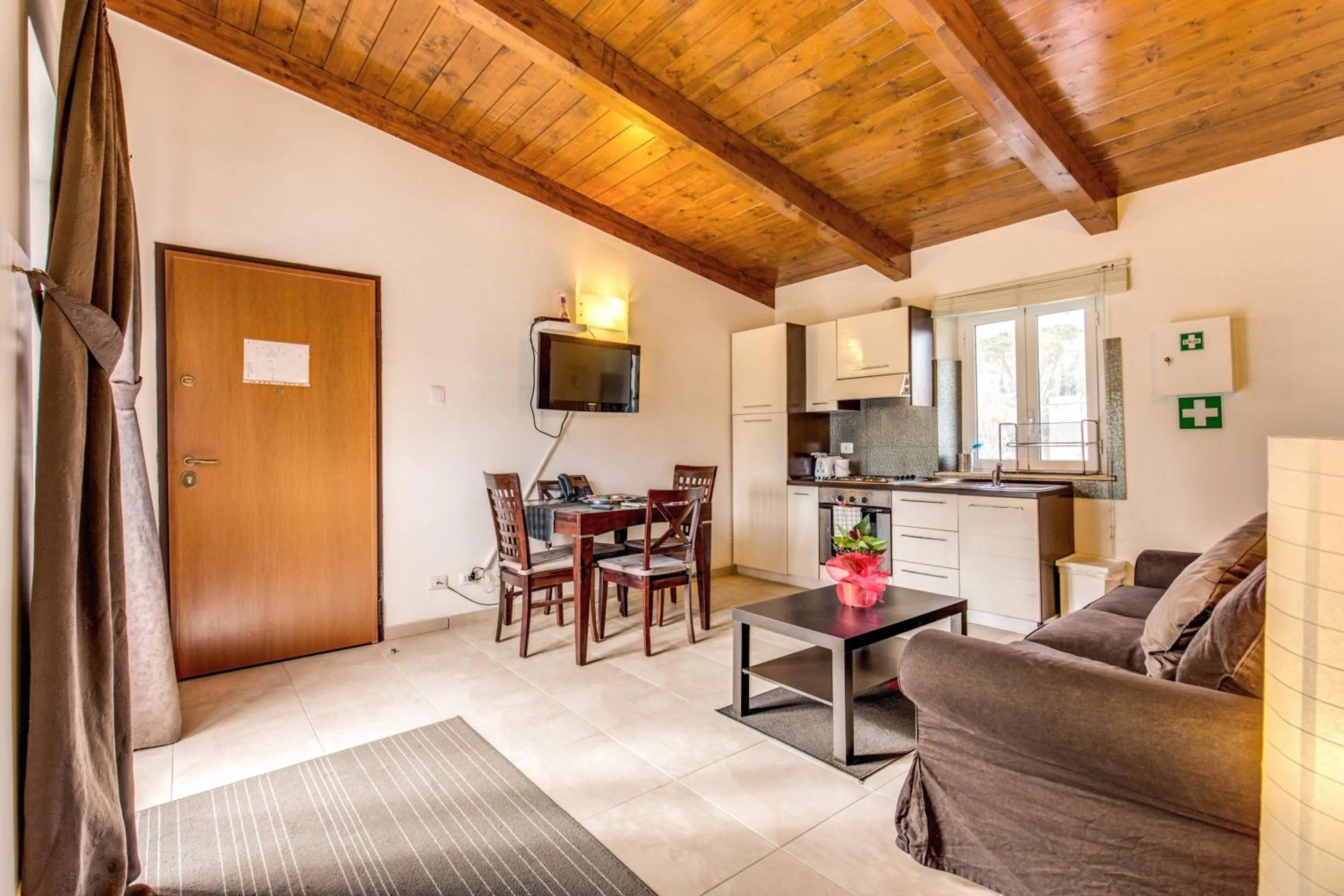 Kitchen or kitchenette in Aurelia Vatican Apartments