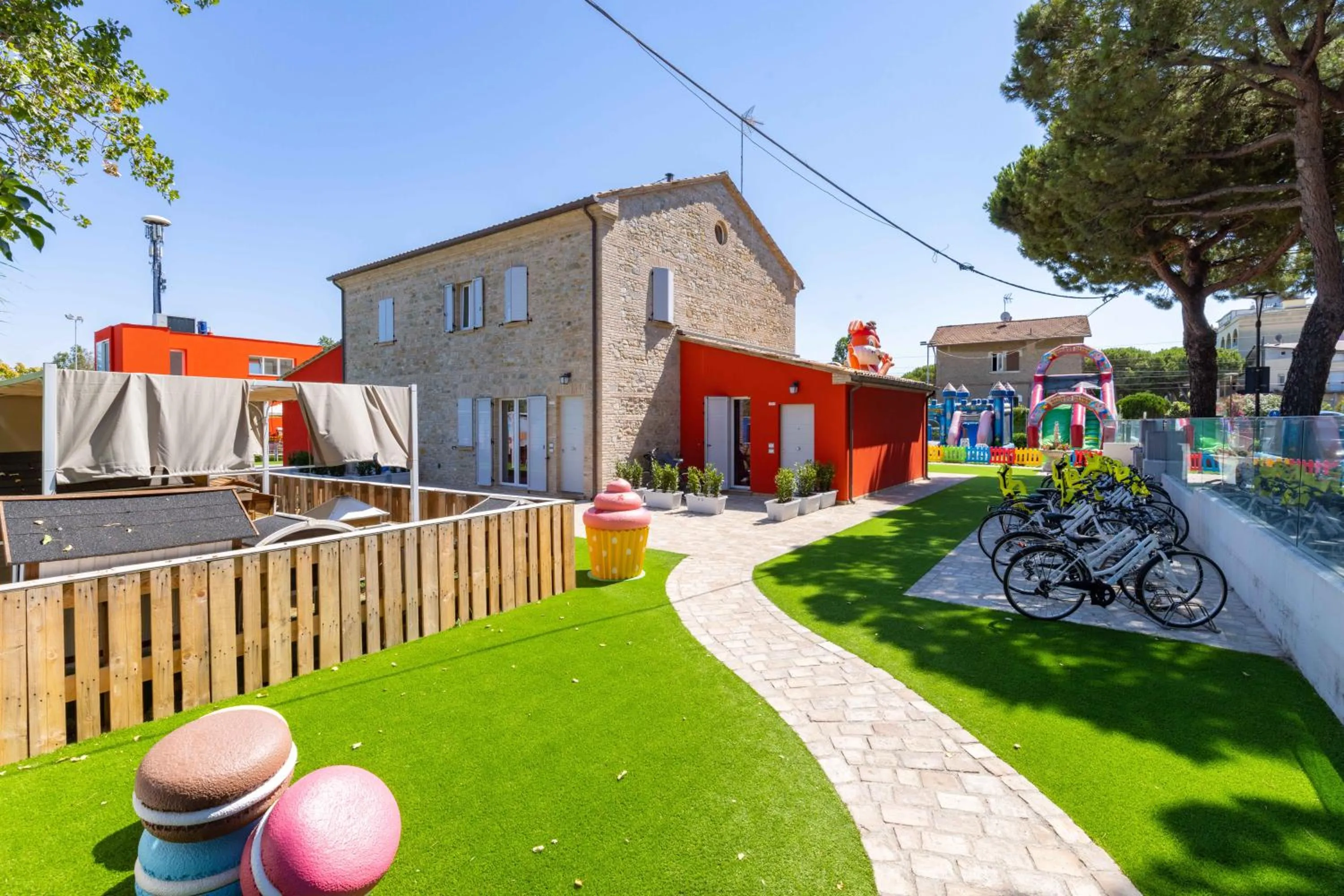 Children play ground in Ciccio Hotel