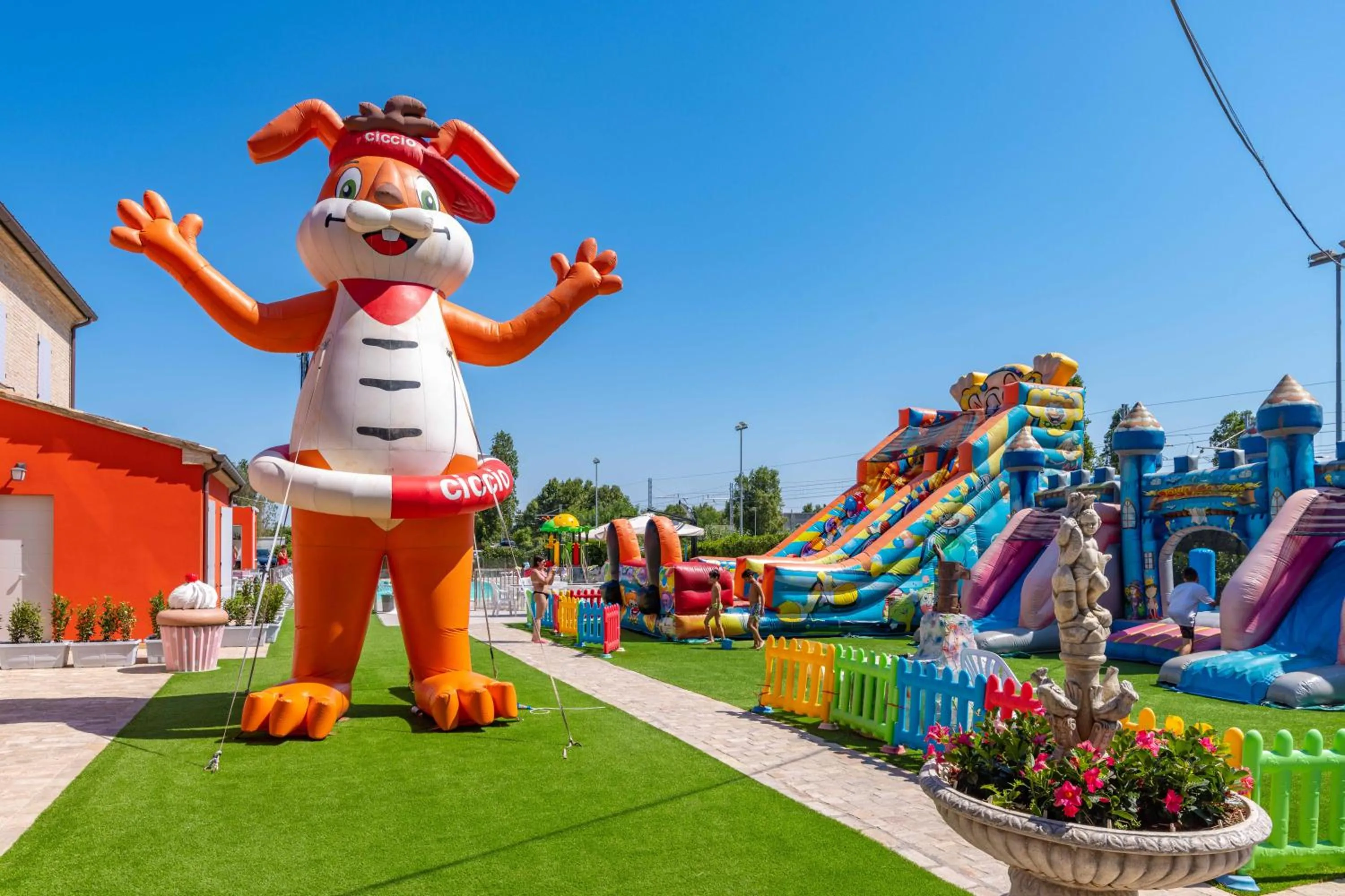 Children play ground in Ciccio Hotel