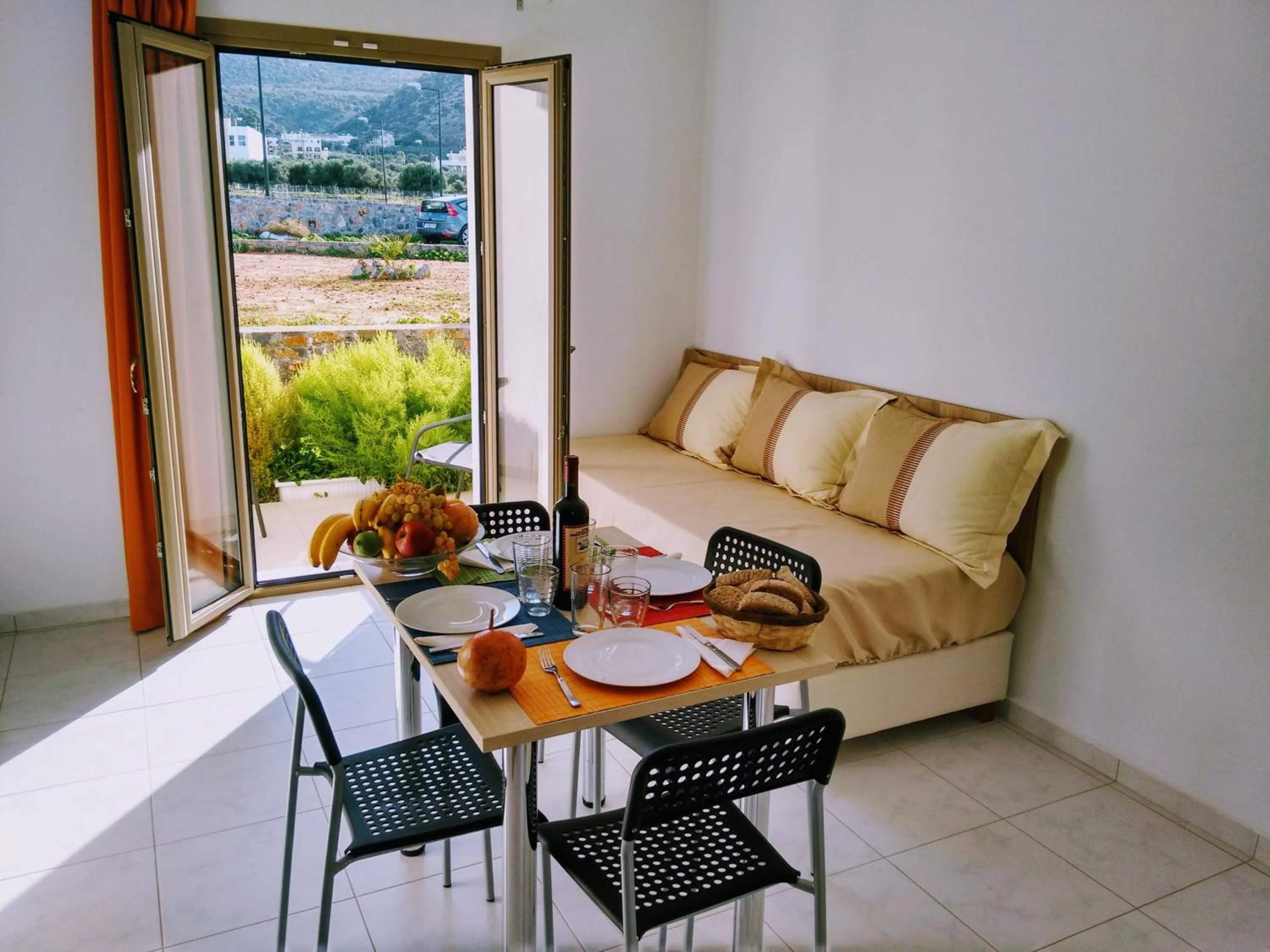 Seating area in Casa Malena