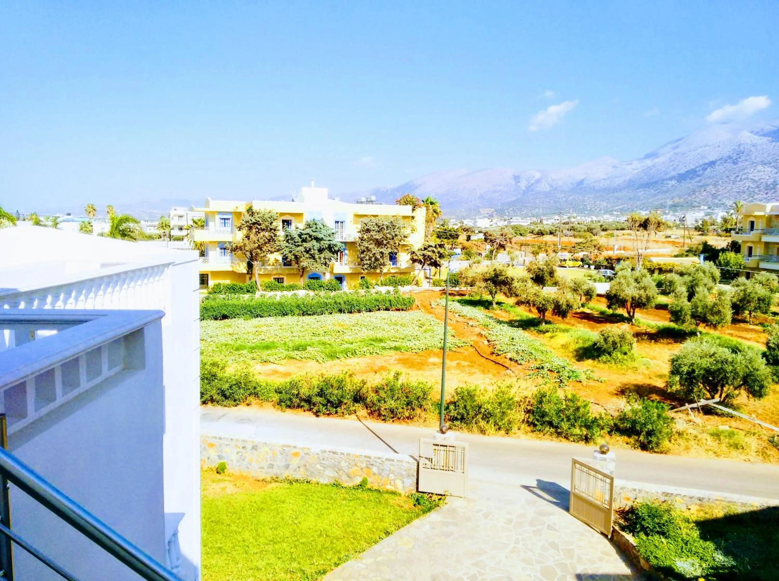 Garden view in Casa Malena