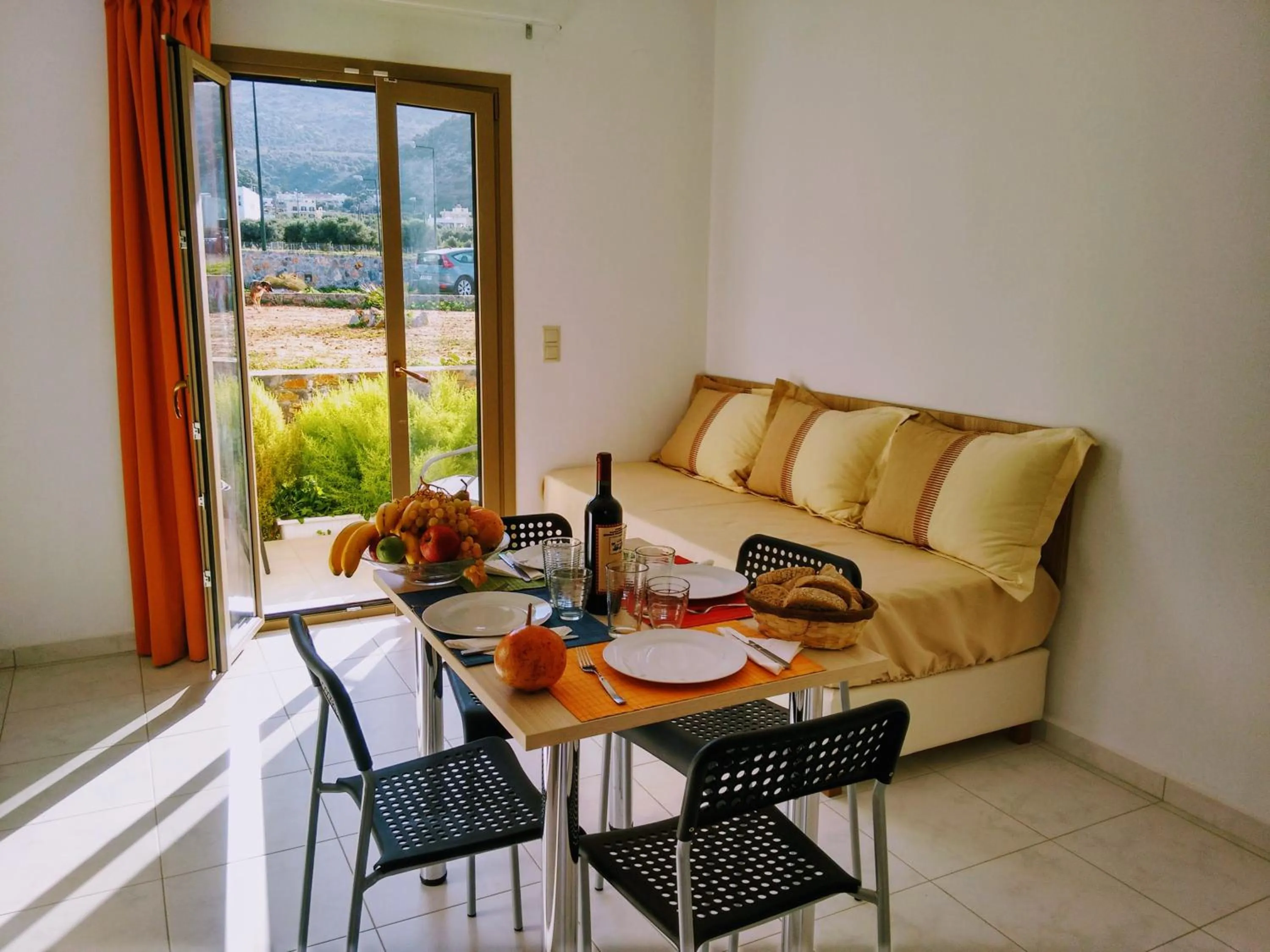 Seating area in Casa Malena