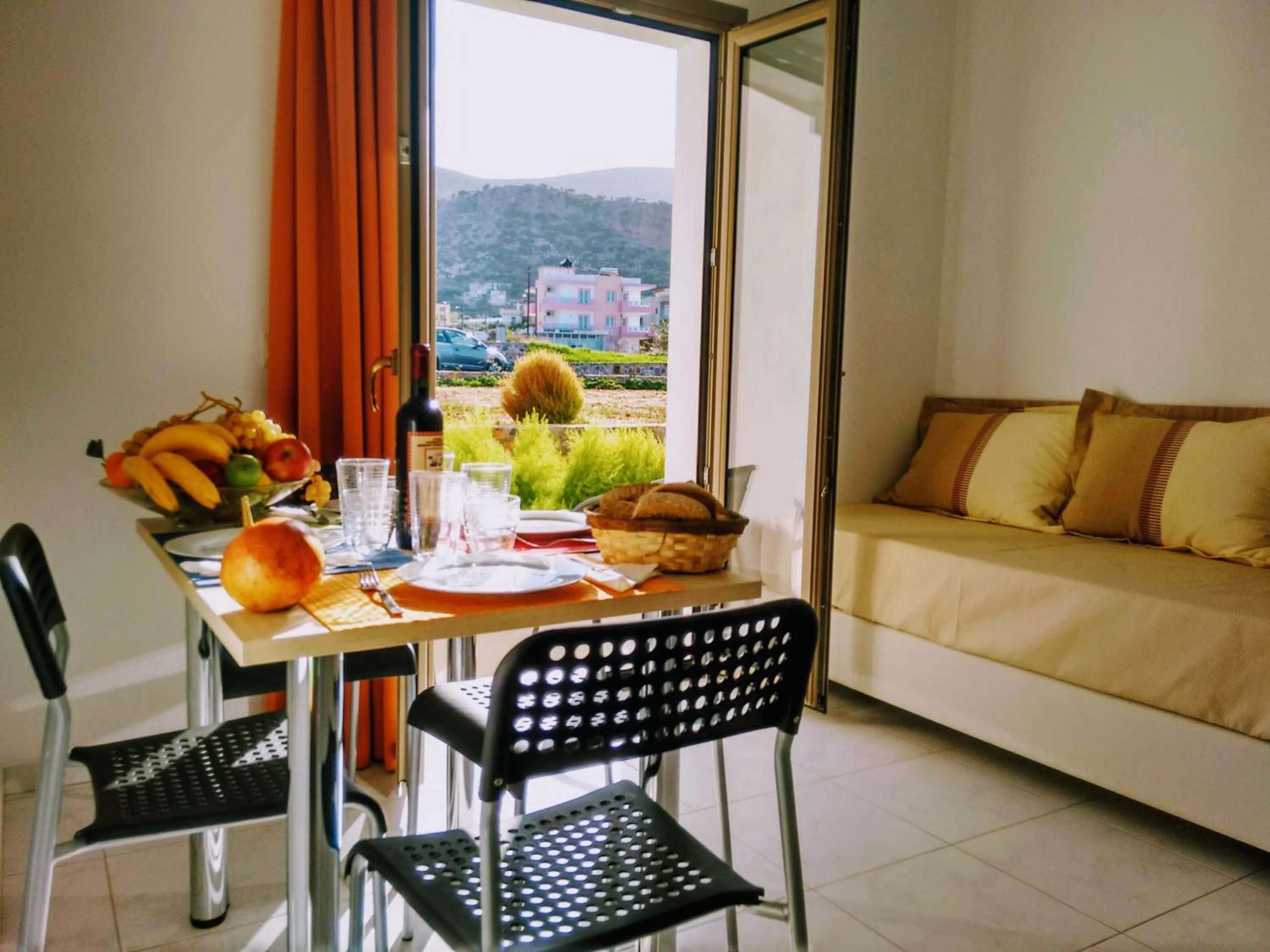 Seating area in Casa Malena