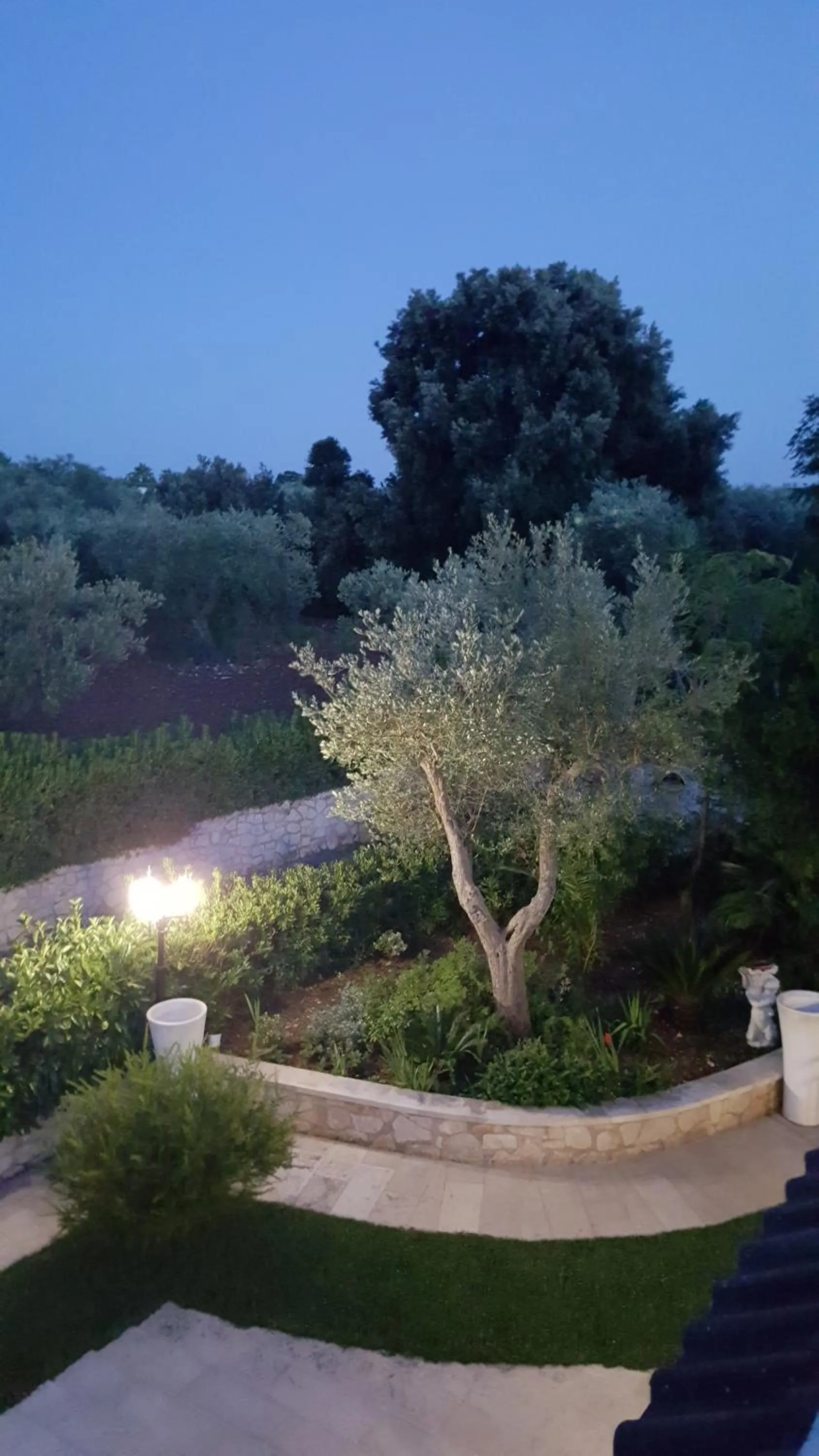 Garden in B & B La Mansarda