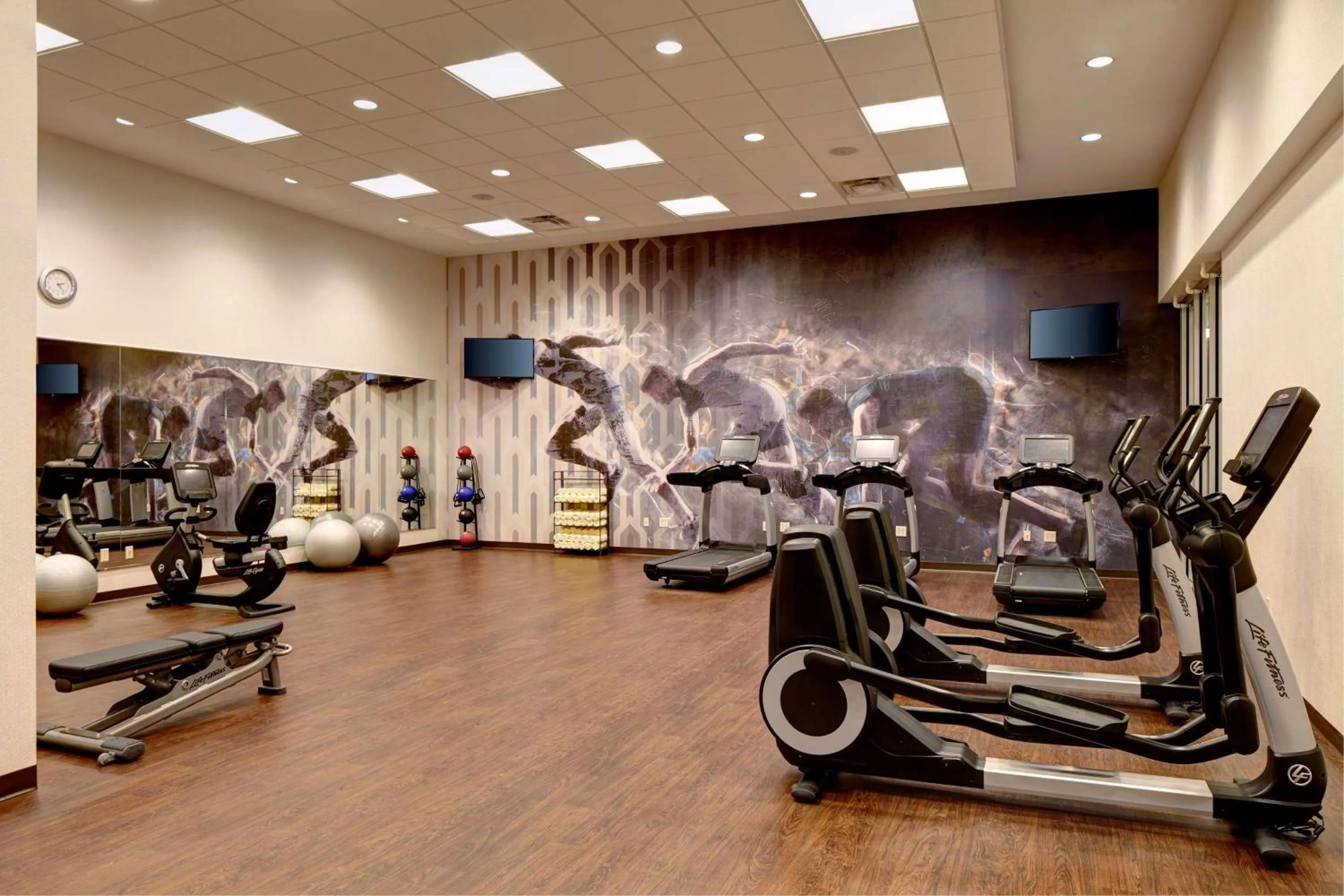Fitness centre/facilities in Hyatt Place St. Paul