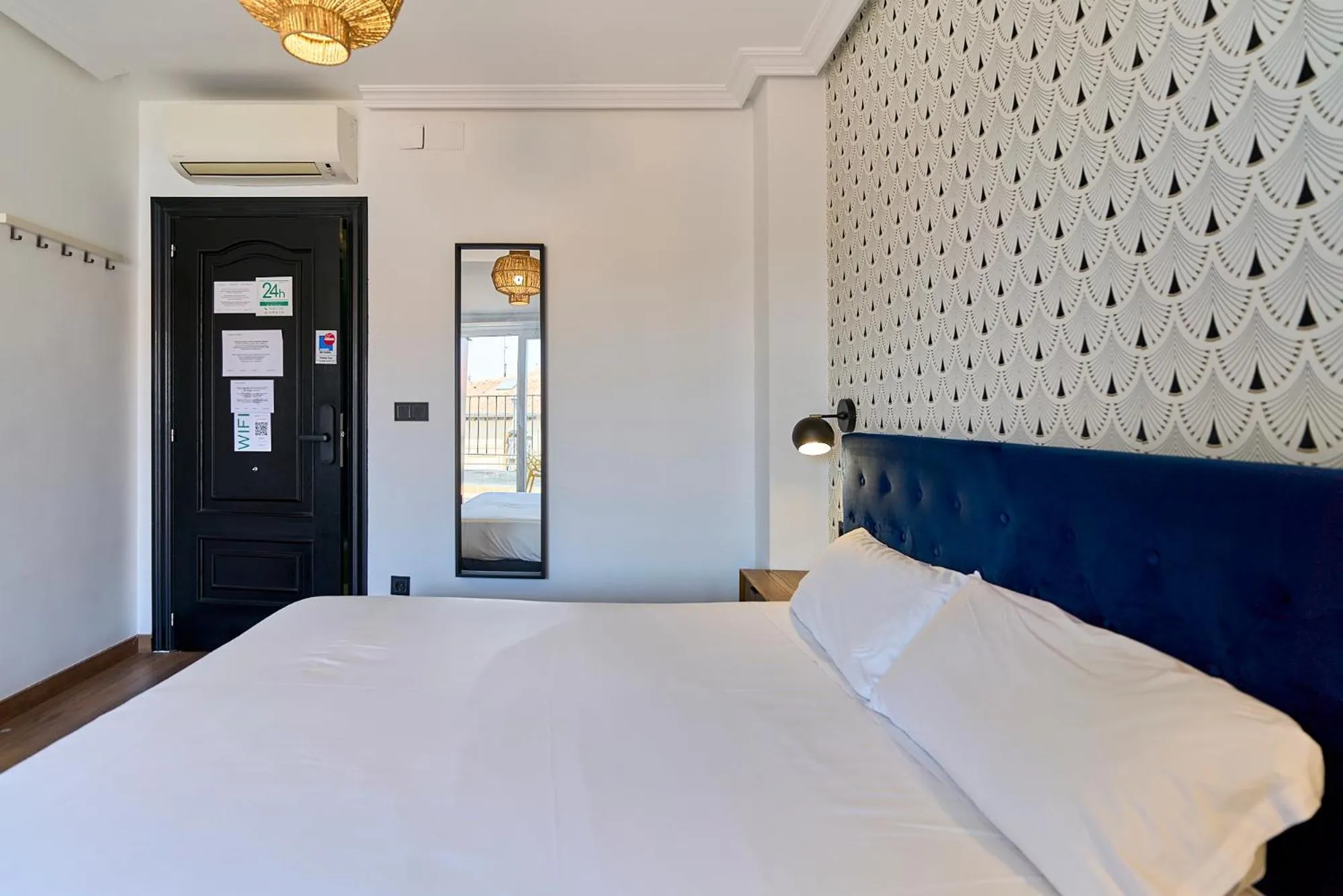 Bed in Hotel Matilde by gaiarooms