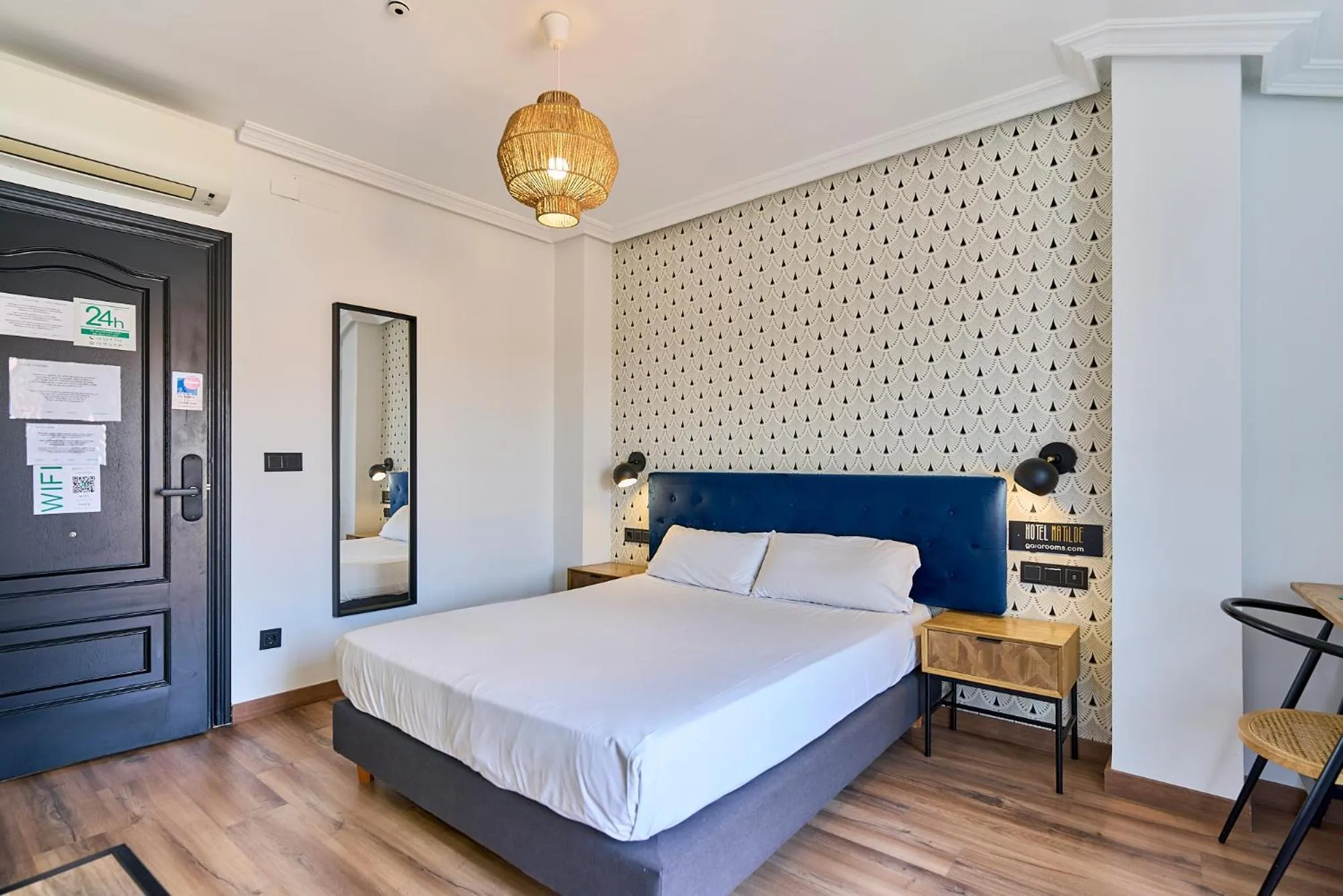 Bed in Hotel Matilde by gaiarooms