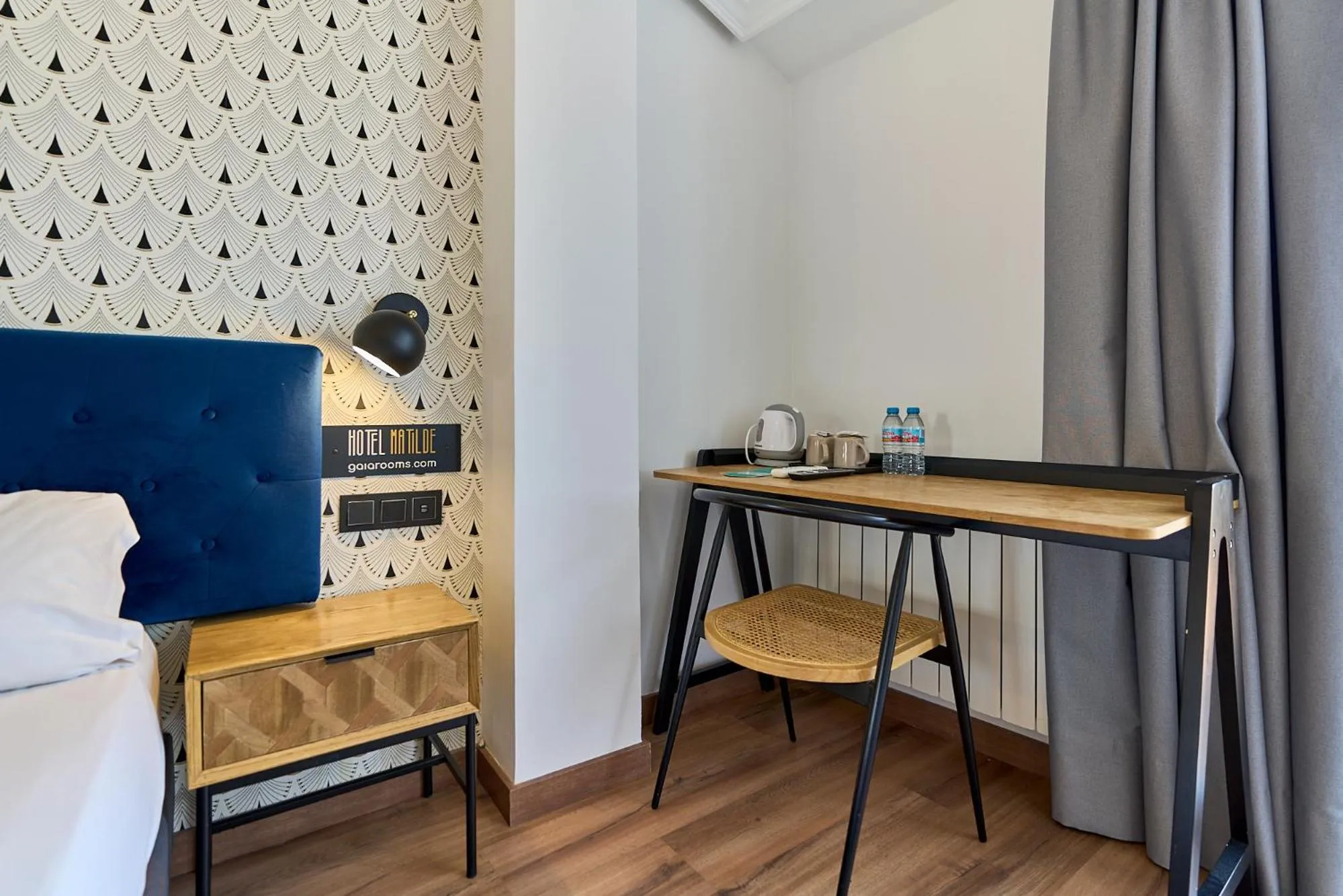 Seating area, Bed in Hotel Matilde by gaiarooms