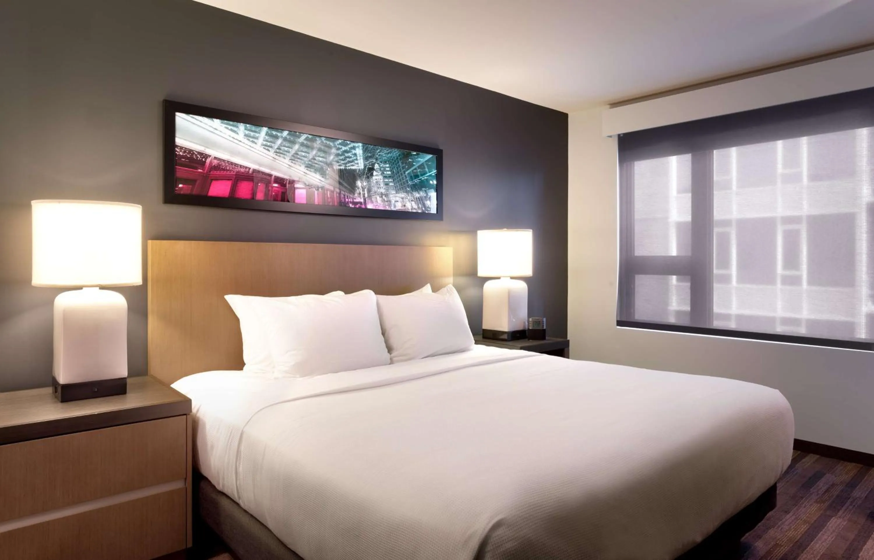 Bedroom, Bed in Hyatt House Portland / Downtown