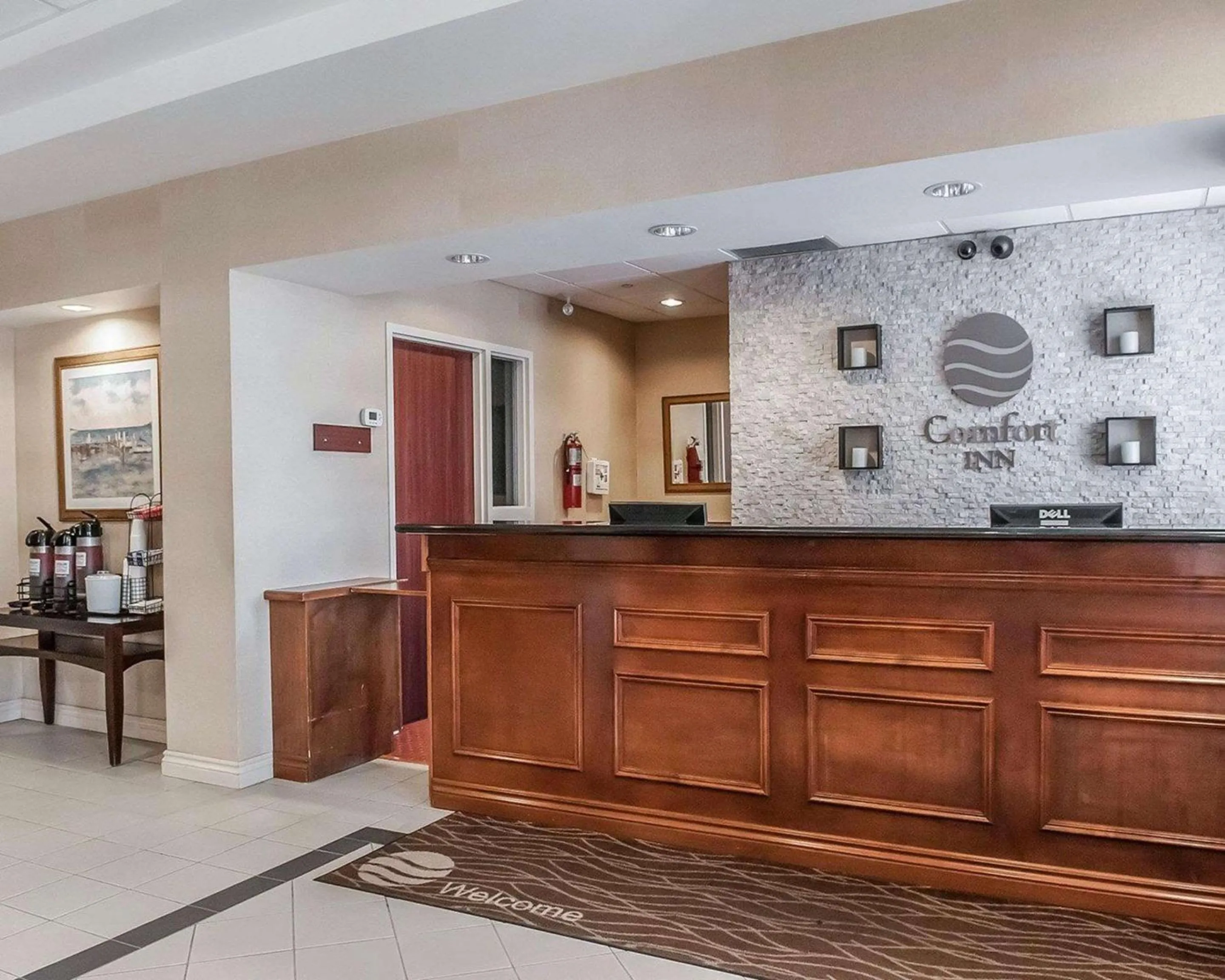 Lobby or reception in Comfort Inn