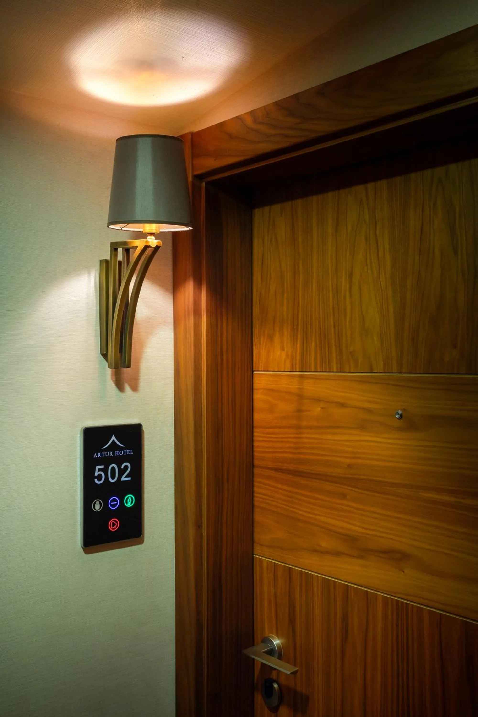 Decorative detail in Artur Hotel