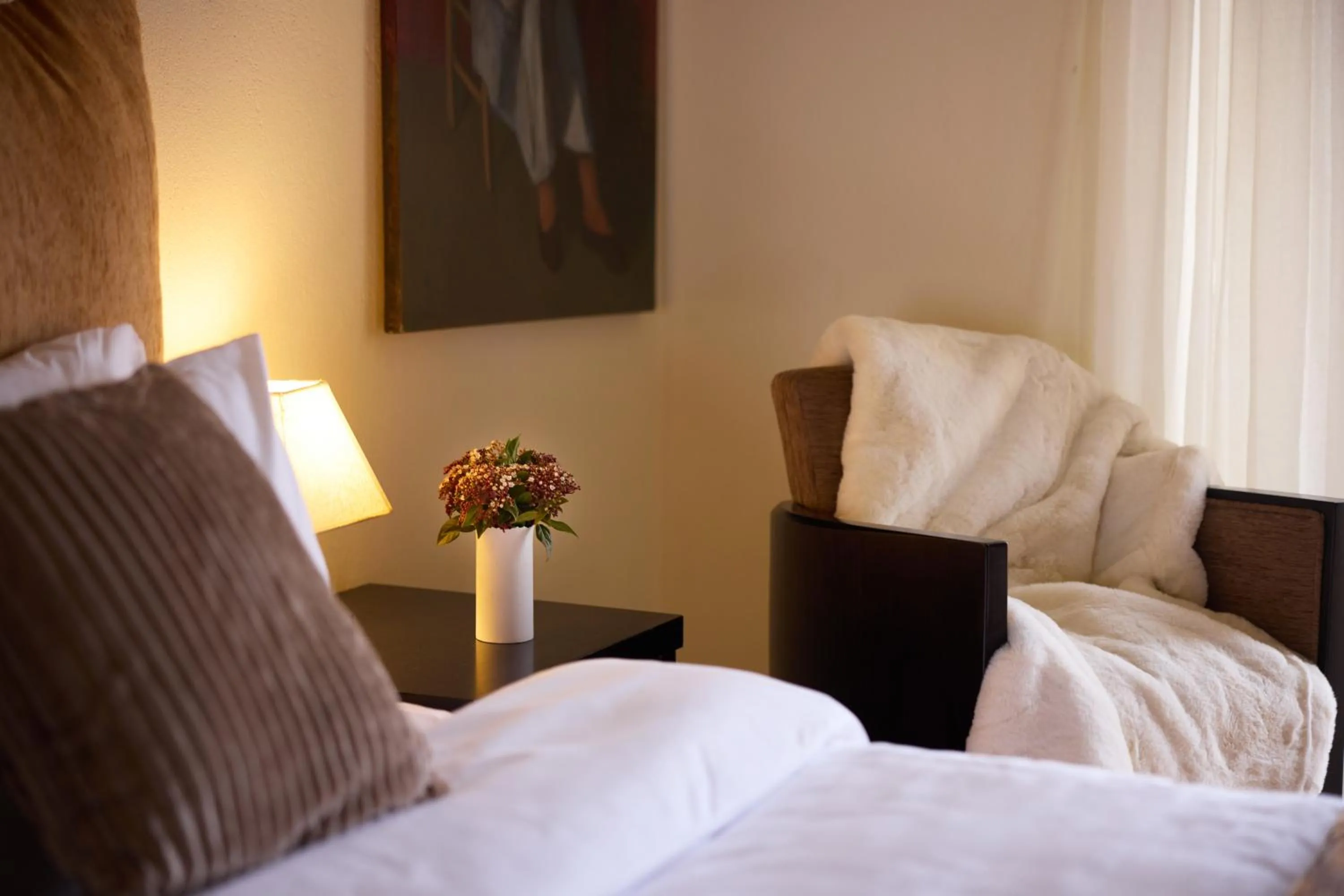 Decorative detail, Bed in Domotel Neve Mountain Resort