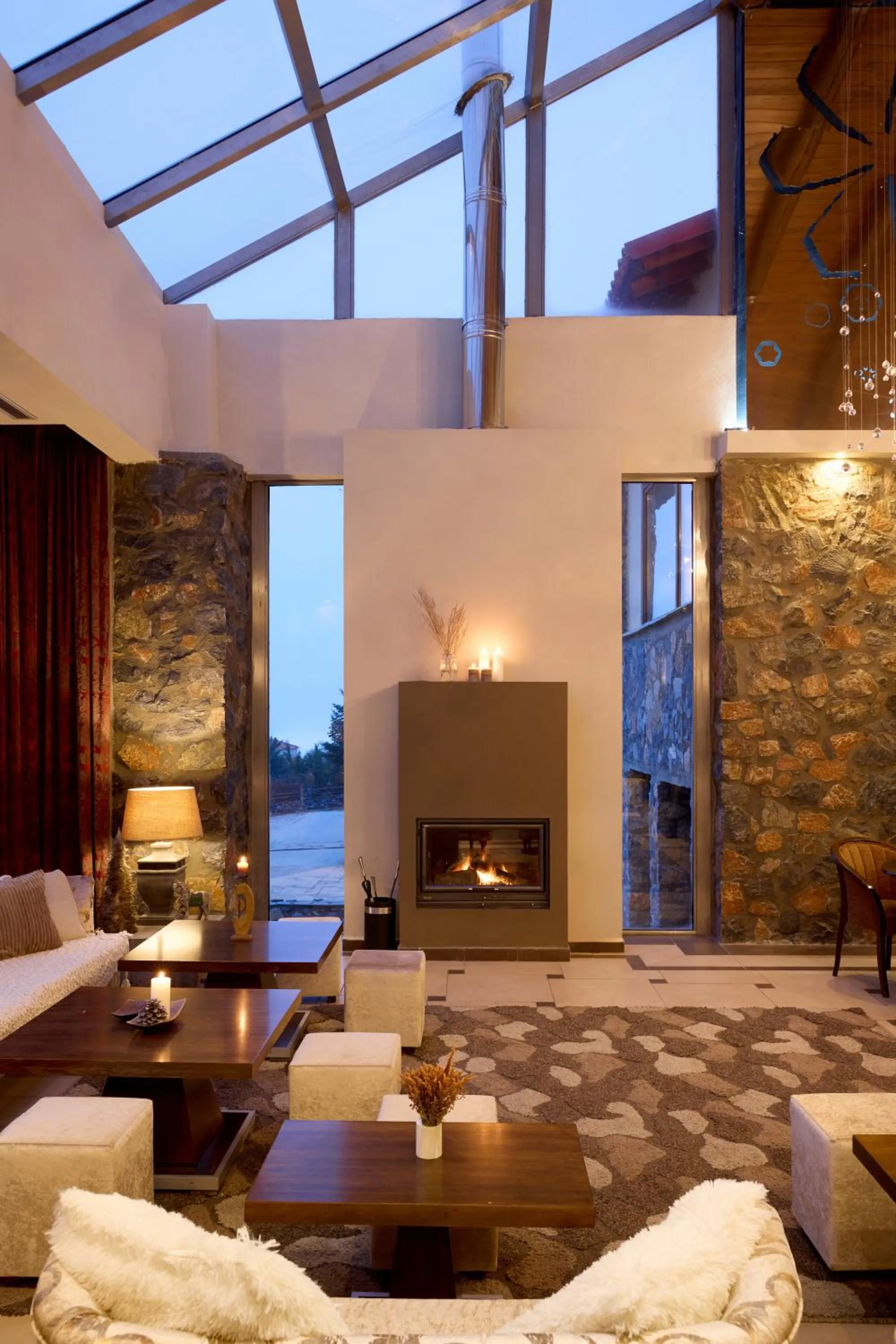 Seating area in Domotel Neve Mountain Resort