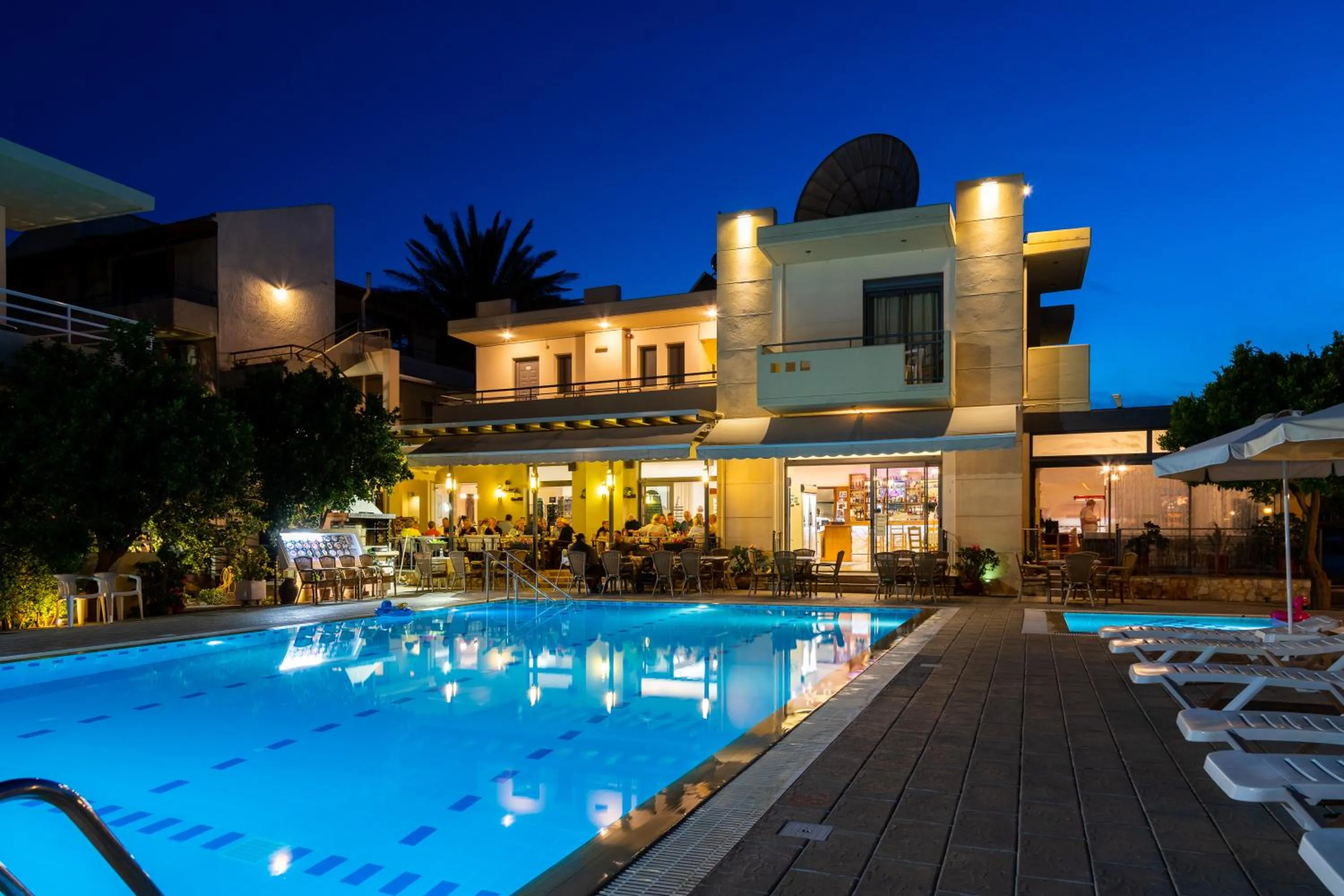 Property building in Ilyssion Holidays Hotel