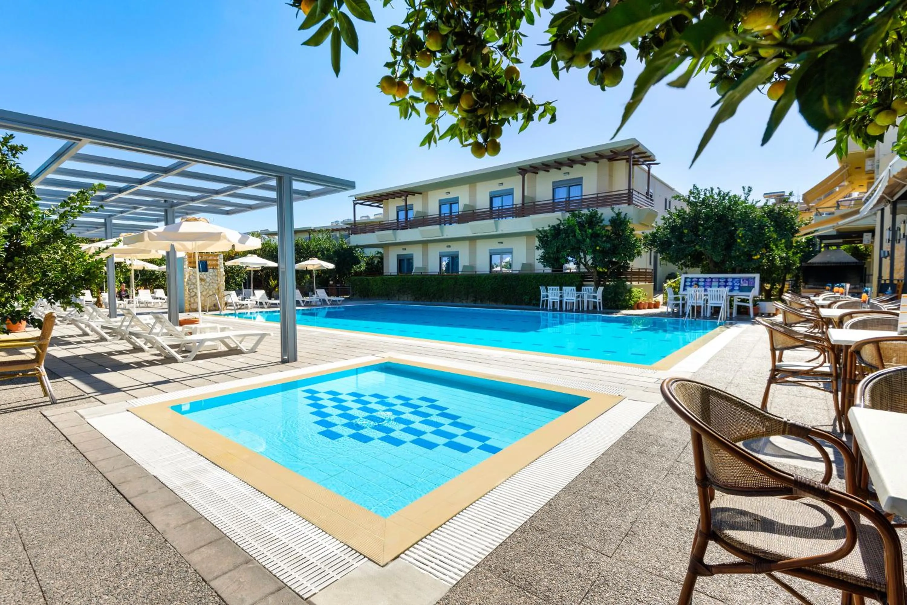 Property building in Ilyssion Holidays Hotel