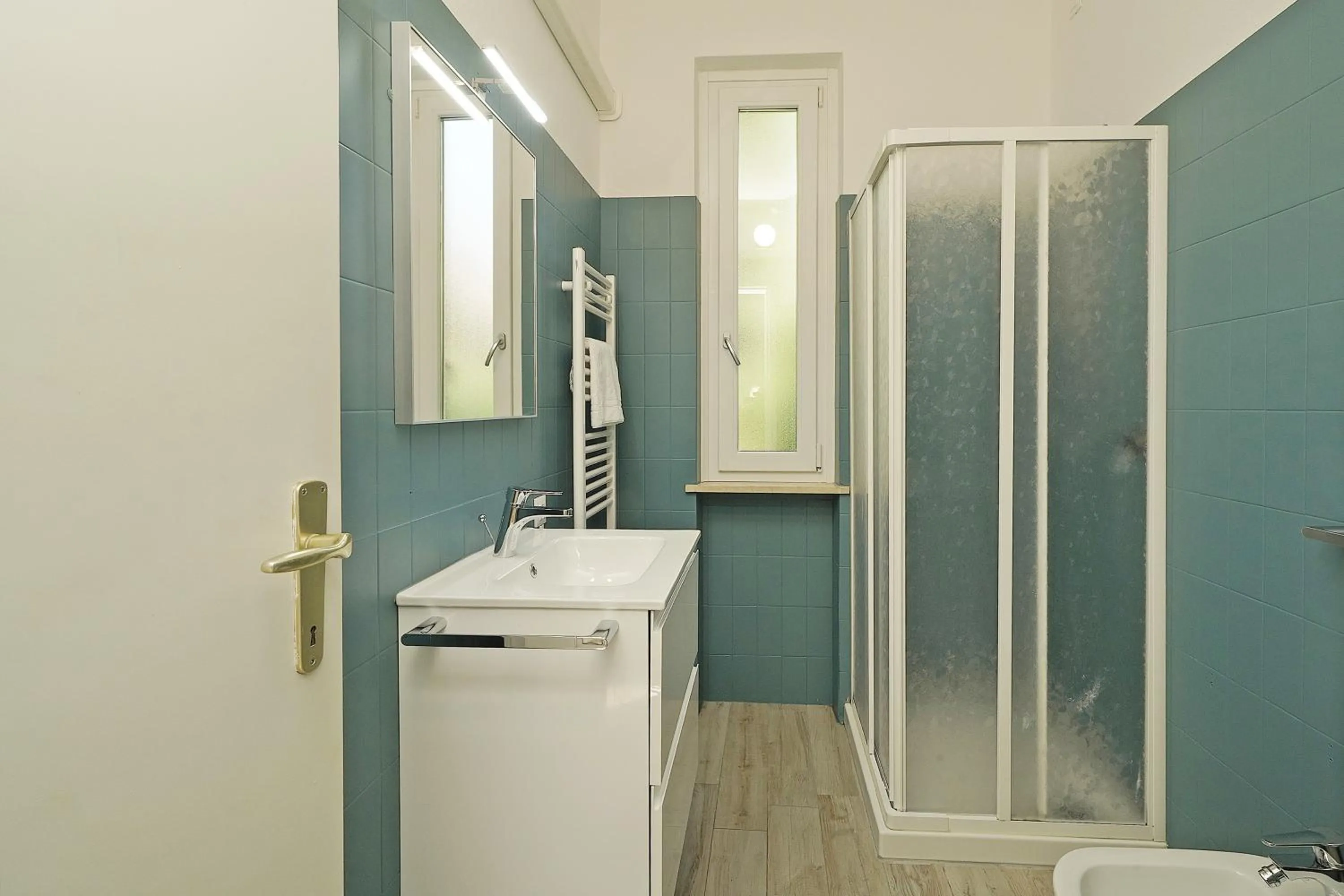 Bathroom in Appartamenti Pratone